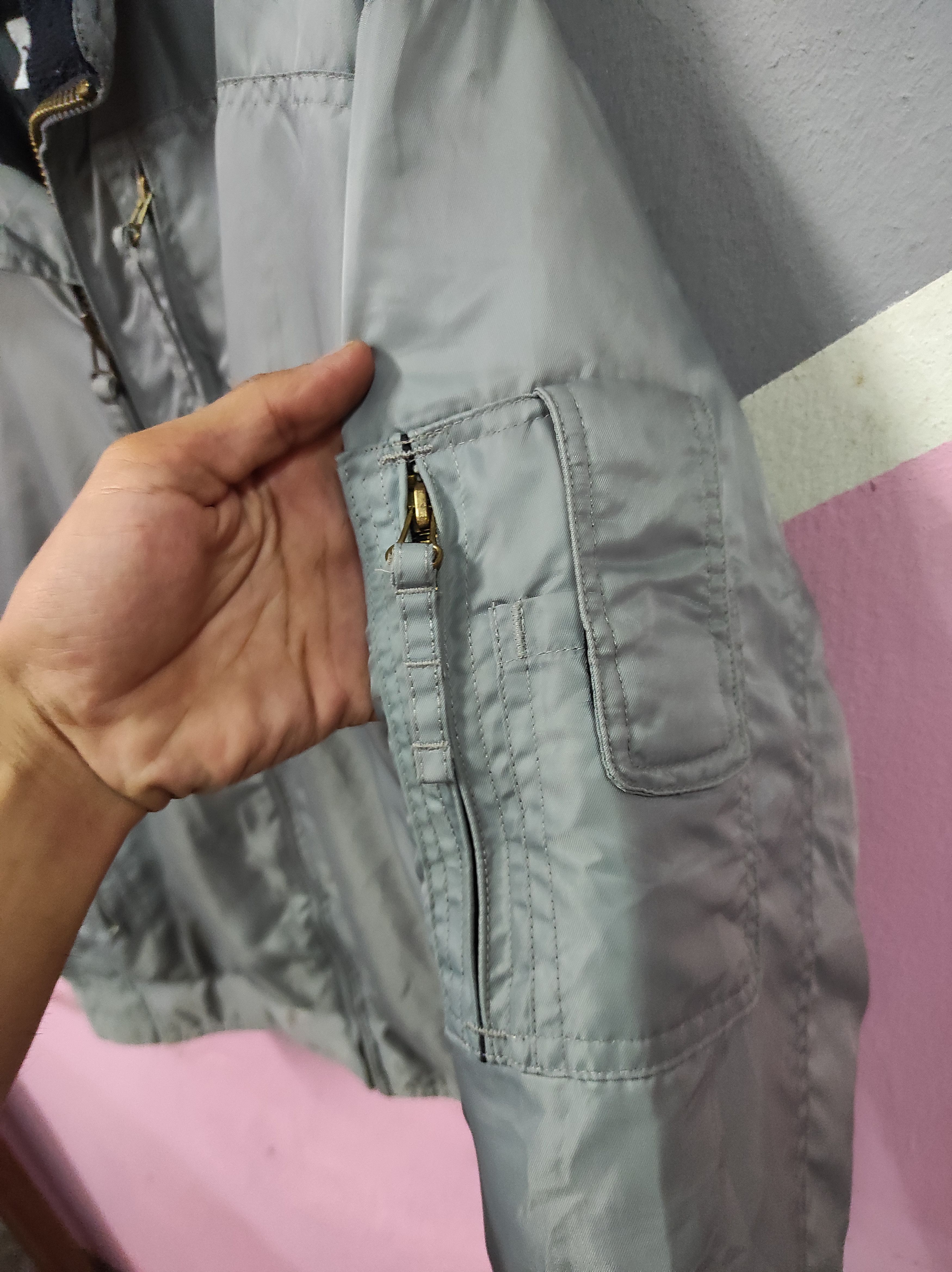 Hunter × Japanese Brand LONELY WOLF KMEW BOMBER JACKET FADED Size US L / EU 52-54 / 3 - 7 Thumbnail