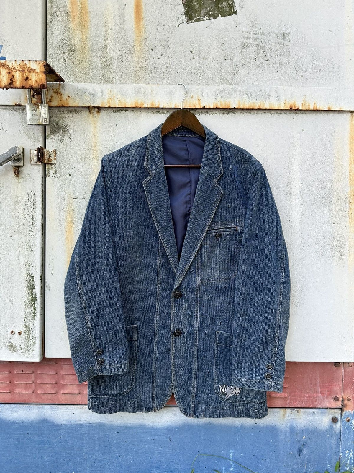 Vintage 👹Vintage THRASHED Monterey & Carmel Chore Jacket Size US L / EU 52-54 / 3 - 2 Thumbnail