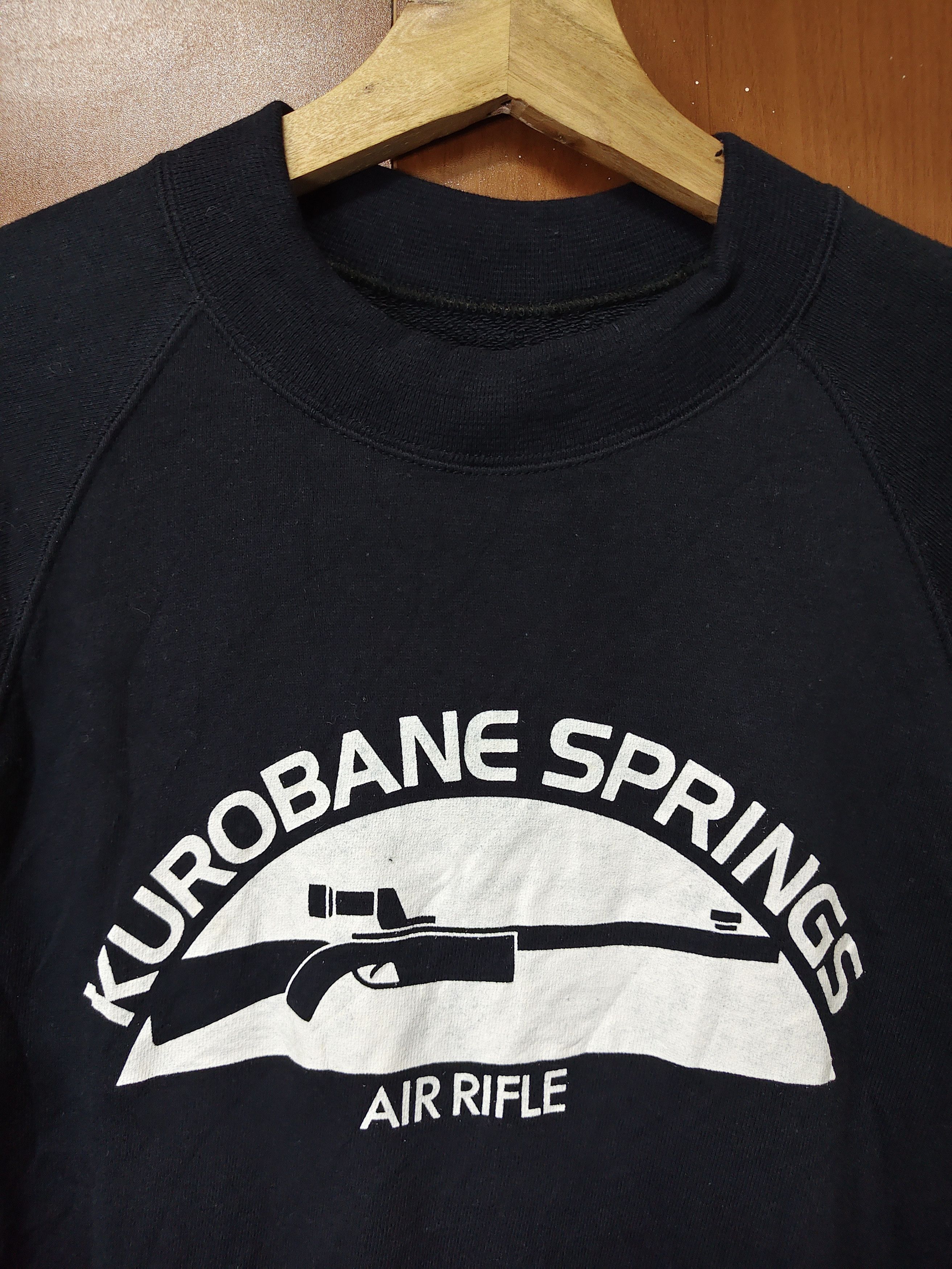 Other Vtg Japan Kurobane Springs Air Rifle Sweatshirt Army Sniper Size US XS / EU 42 / 0 - 5 Thumbnail