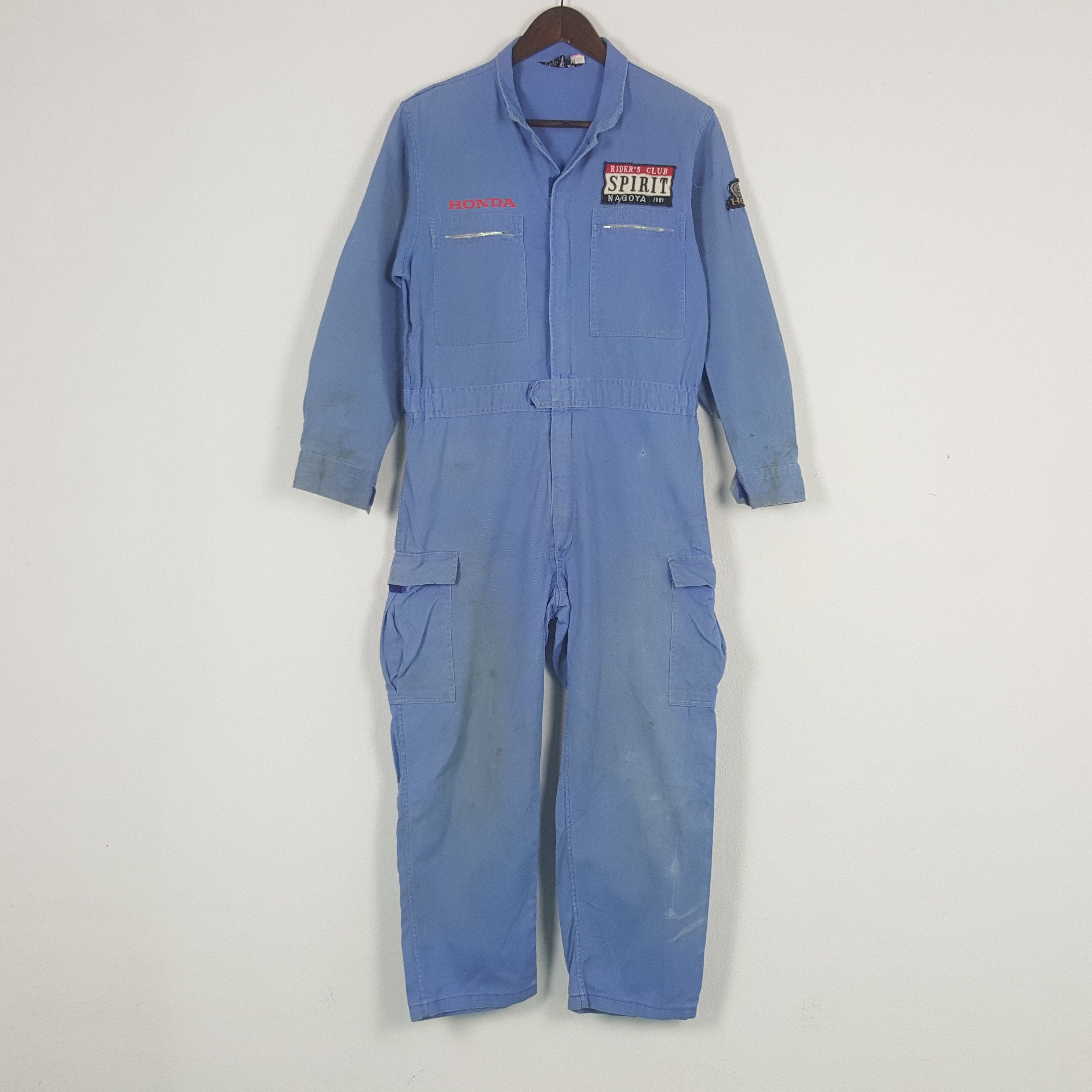 Honda × Vintage Vintage Honda Racing Team Coverall Jacket Size US S / EU 44-46 / 1 - 4 Thumbnail