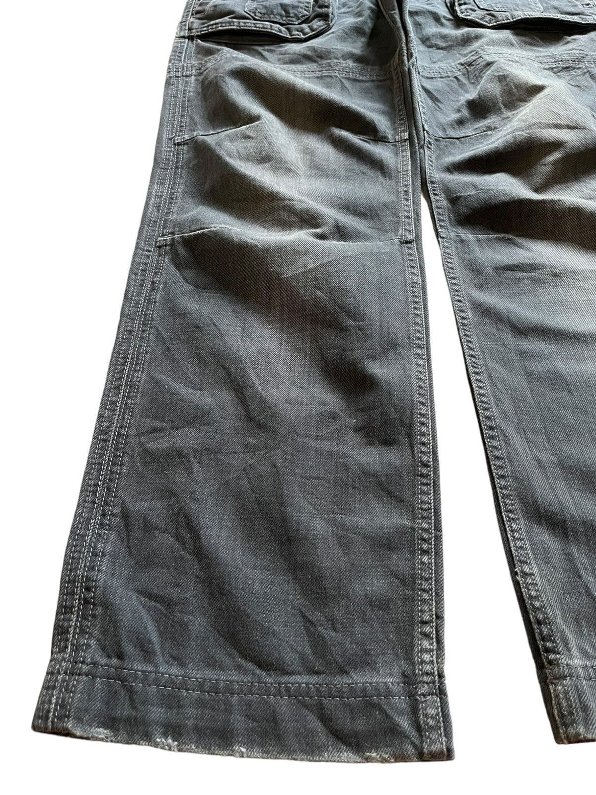 Dolce & Gabbana Vintage Dolce Gabbana Tactical Multi Pocket Baggy Jeans Size US 35 - 7 Thumbnail
