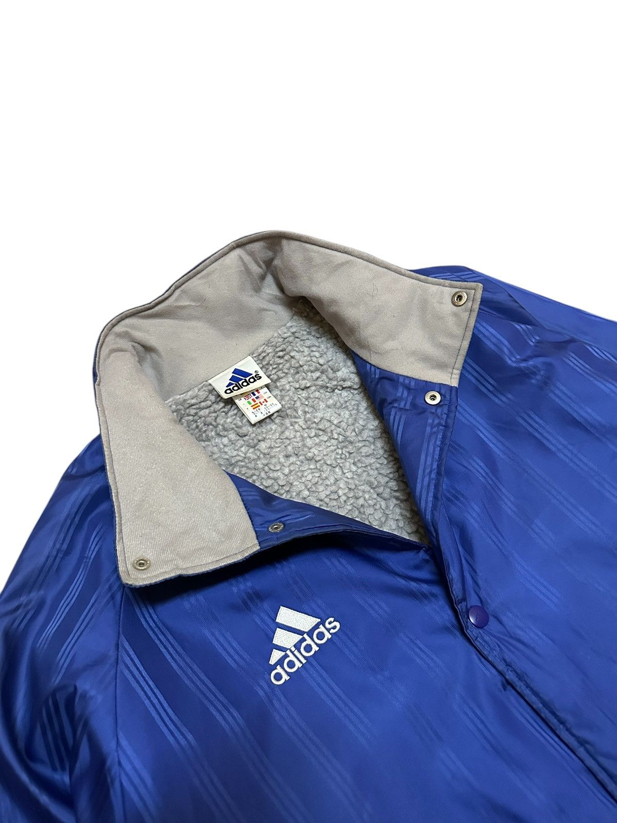 Adidas × Vintage 90s adidas parka long jacket Size US M / EU 48-50 / 2 - 7 Thumbnail