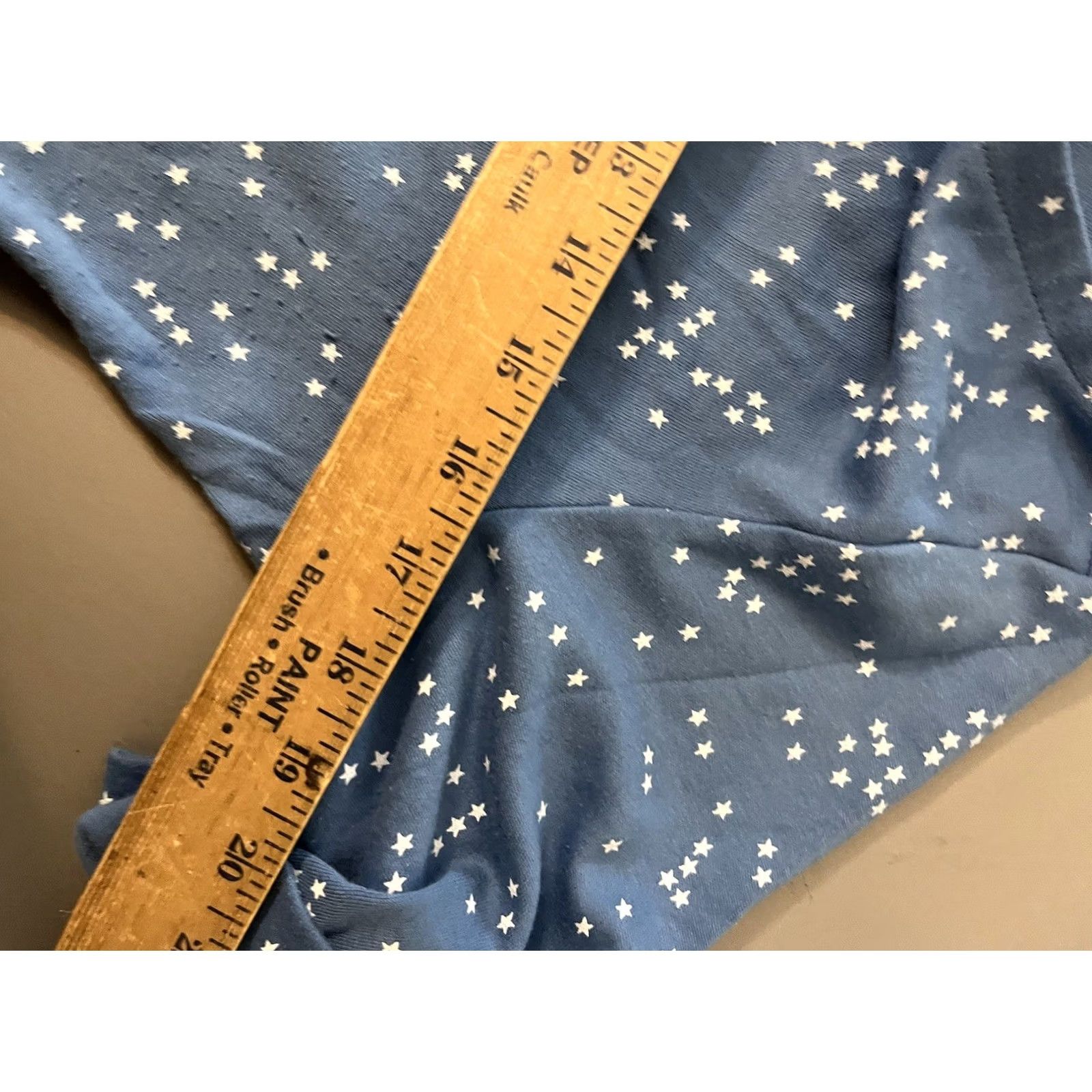 Vintage VINTAGE Style & Co Shirt Women's Petite Large Short Sleeve Stars Print Blue T-Shirt Blouse Size L / US 10 / IT 46 - 5 Thumbnail