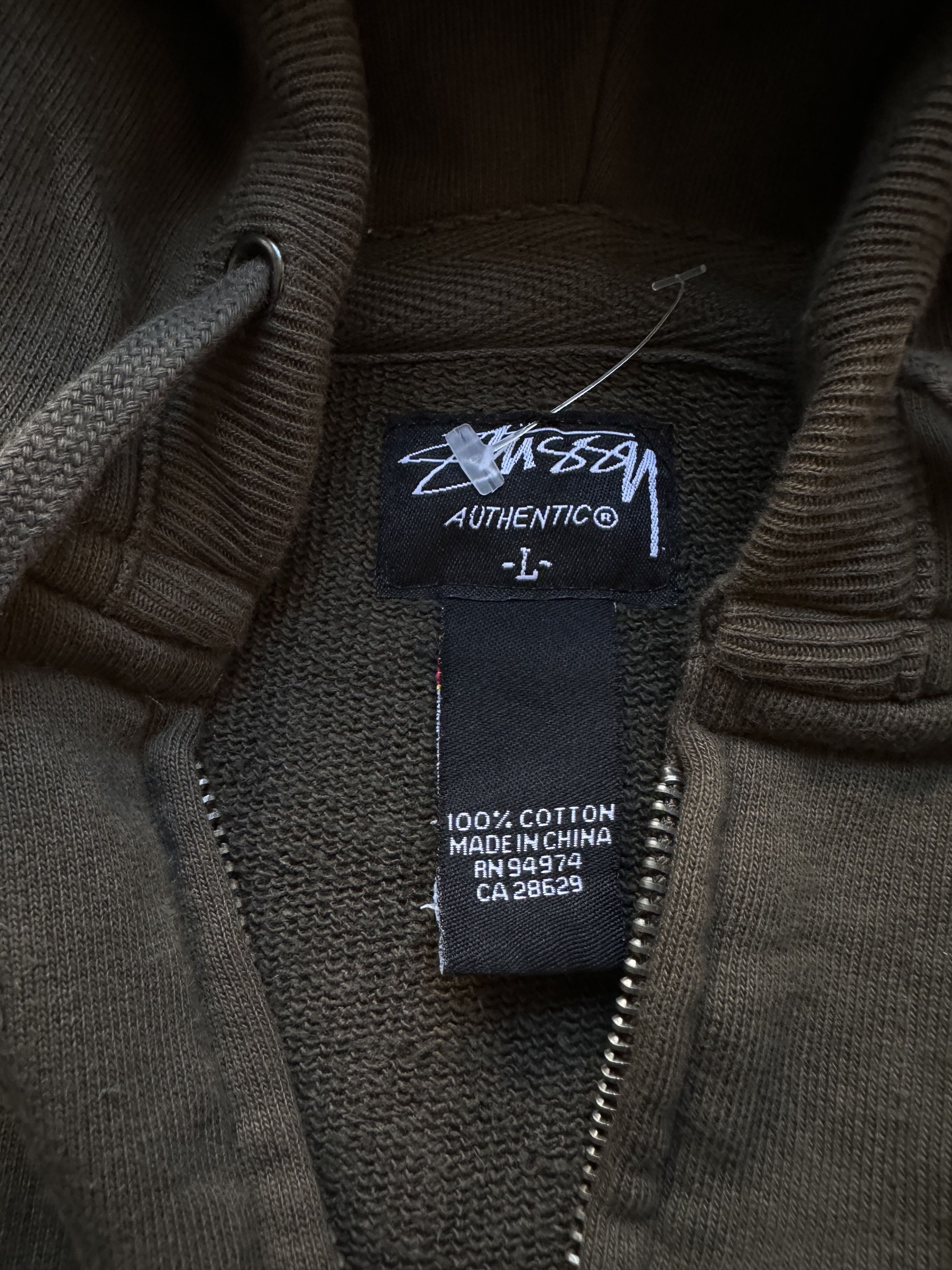 Stussy Stussy zip hoodie Size US L / EU 52-54 / 3 - 4 Thumbnail