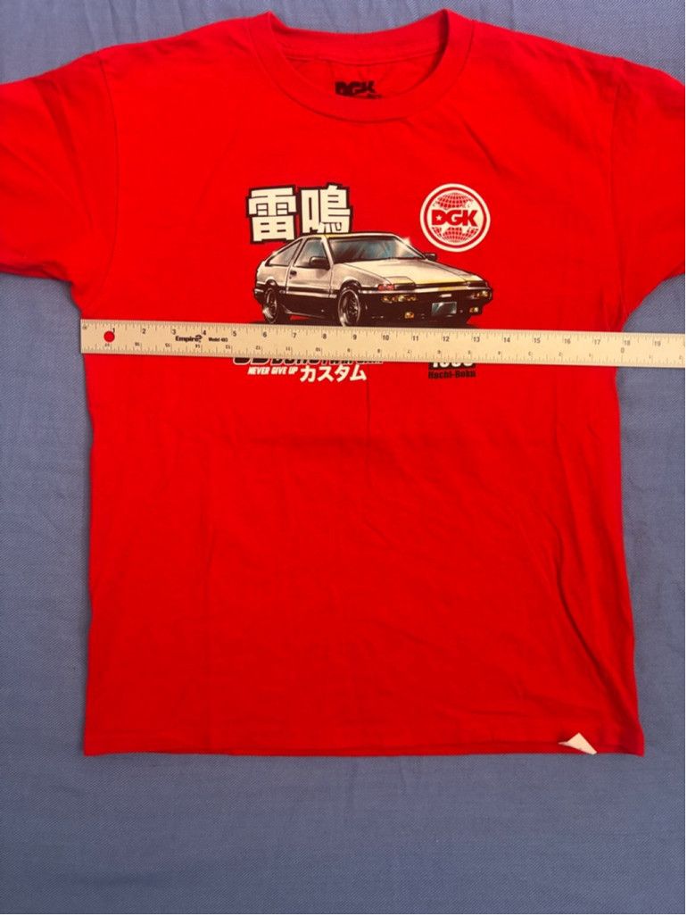 DGK Men's DGK Graphic T-shirt Size L Red Size US L / EU 52-54 / 3 - 2 Thumbnail