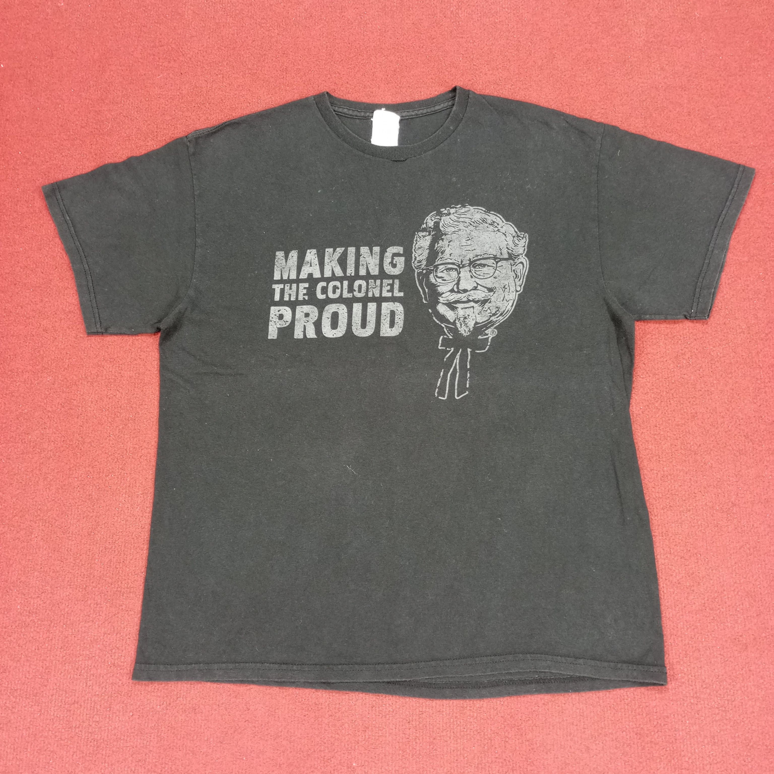 Vintage KFC Making The Colonel Proud Promo Style Tshirt Size US L / EU 52-54 / 3 - 1 Thumbnail