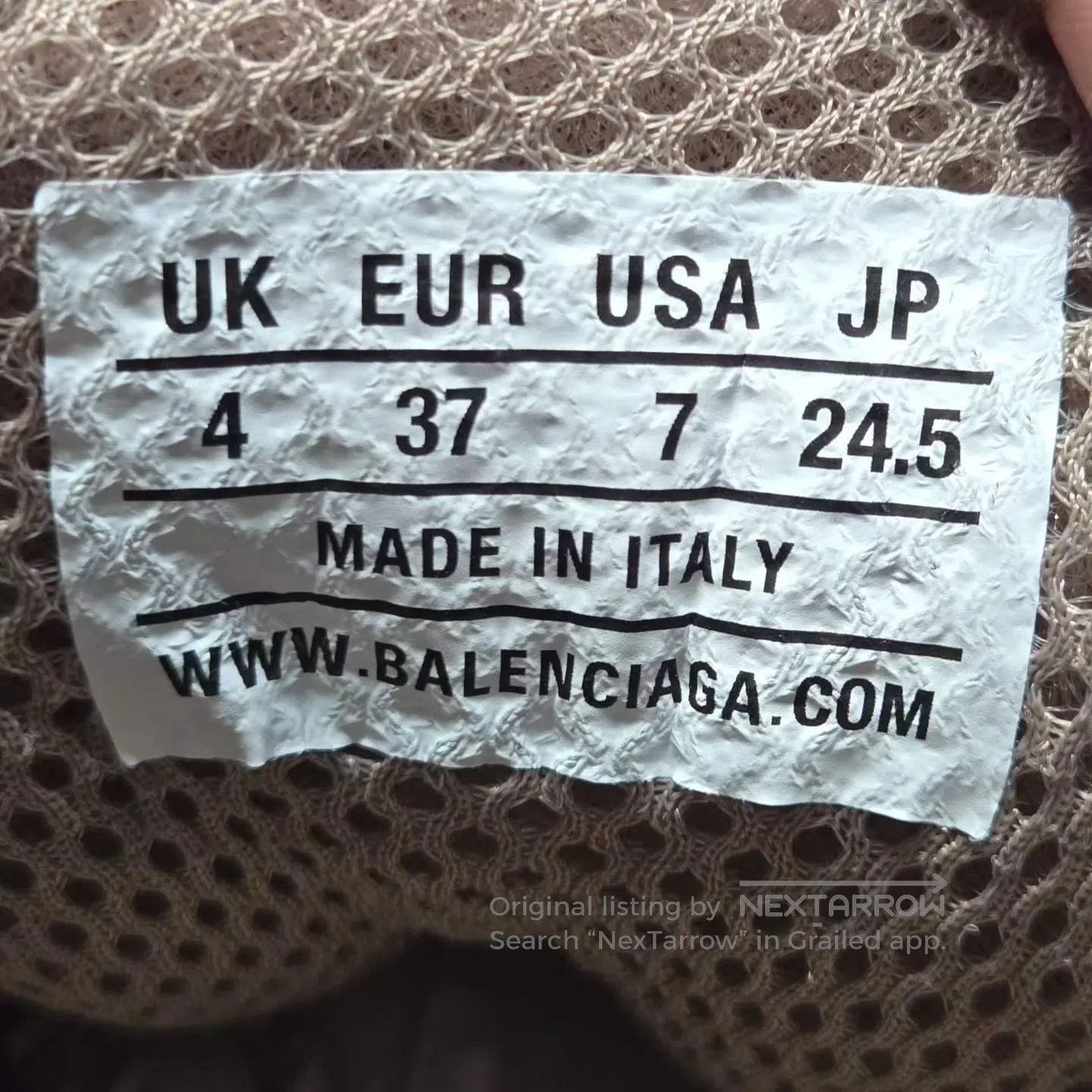 Balenciaga Balenciaga Phantom Desert Grey Sneakers| Size US 6.5 / IT 36.5 - 5 Thumbnail