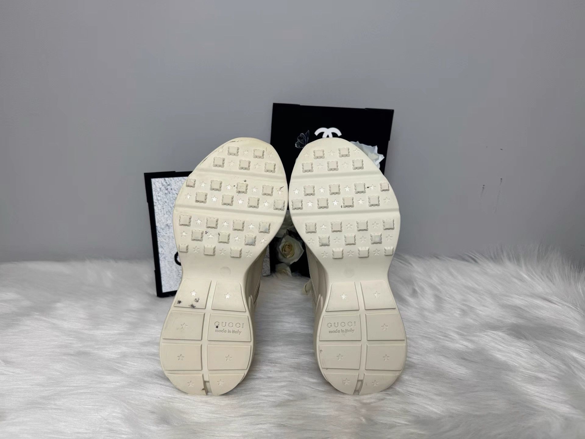 Gucci Gucci Rhyton Belt Dad Sneakers K36 Size US 7.5 / EU 40-41 - 4 Thumbnail