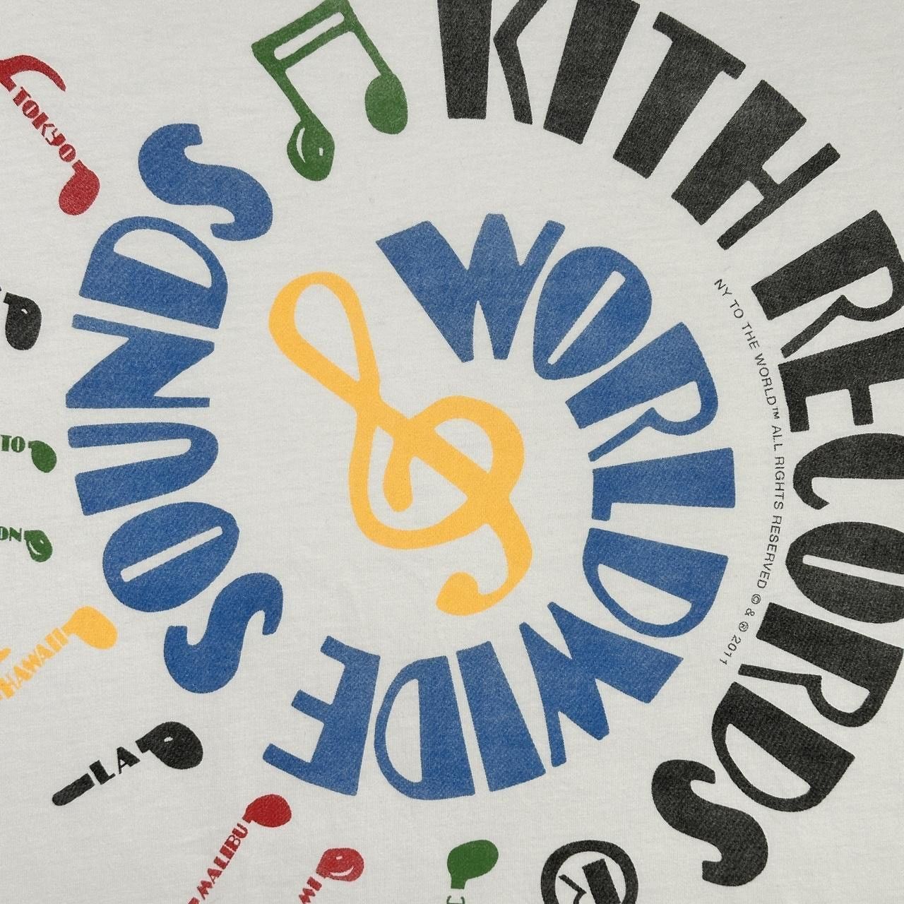 Kith Kith Records WorldWide Sound Graphic Tee Size US M / EU 48-50 / 2 - 5 Thumbnail