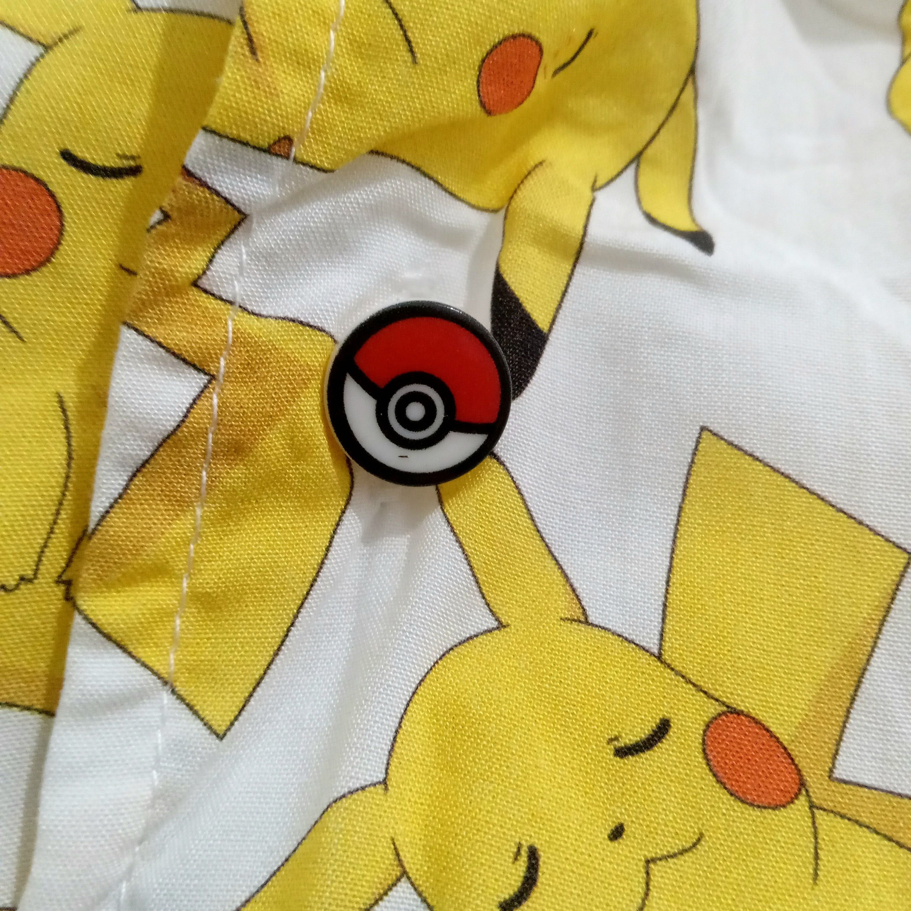 Japanese Brand × Nintendo × Pokemon Pokemon x Nintendo pikachu allover shirt Size US M / EU 48-50 / 2 - 4 Thumbnail