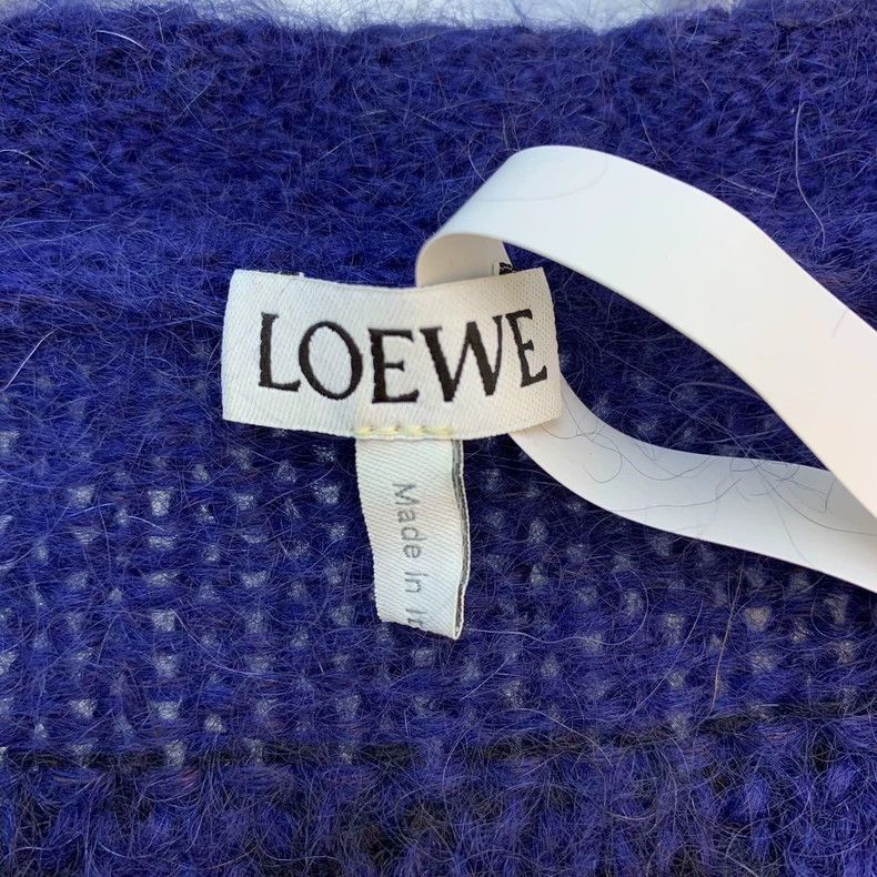 Loewe LOEWE Large single row knit long sleeves Size S / US 4 / IT 40 - 5 Thumbnail