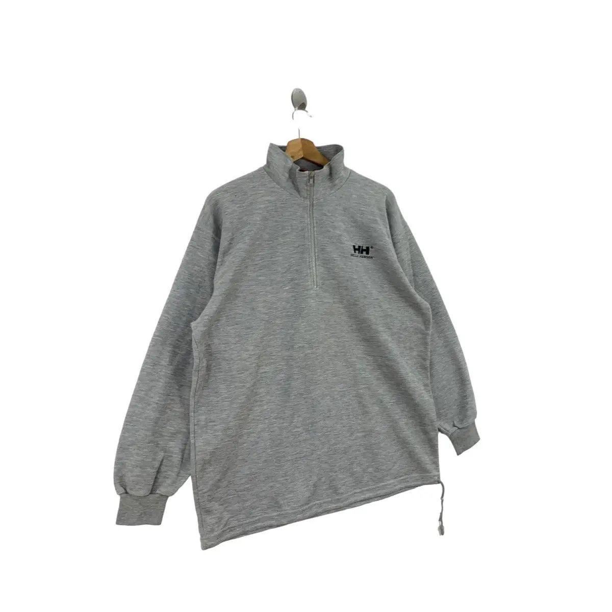 Helly Hansen Vintage HELLY HANSEN SAILING Yacht Half Zipper Sweater Size US L / EU 52-54 / 3 - 3 Thumbnail