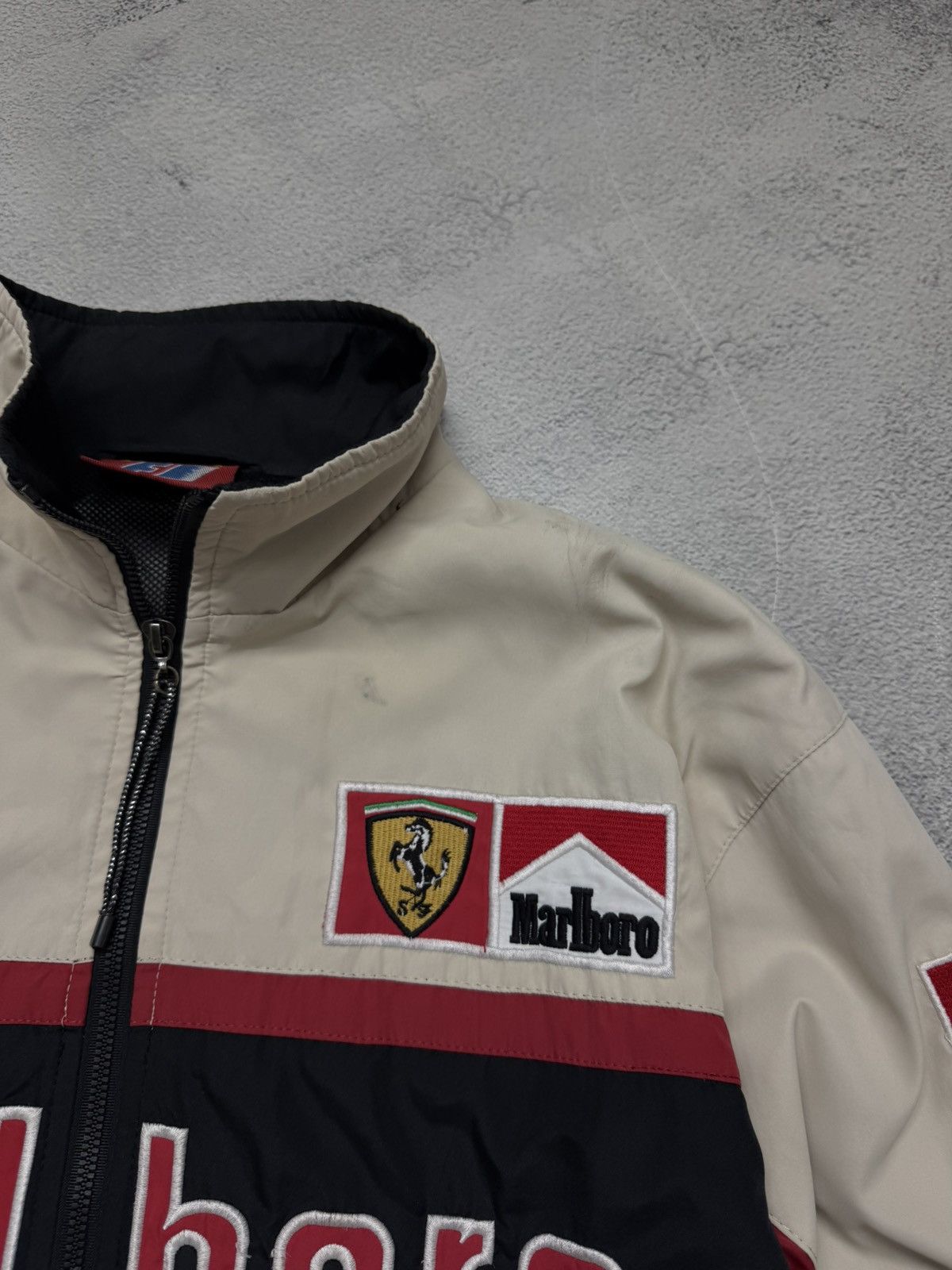Ferrari Vintage Ferrari Marlboro Men Racing Jacket Schumacher 90’s Size US XL / EU 56 / 4 - 10 Thumbnail