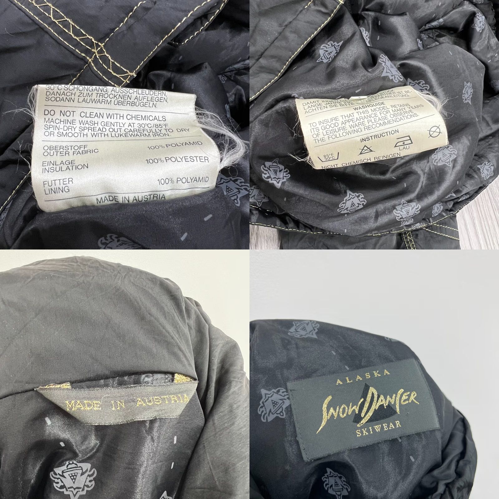 DANCER Alaska Snow Dancer Ski Coat Woman L/M Black Vintage Coat Ski jacket Women L/M Size L / US 10 / IT 46 - 8 Thumbnail