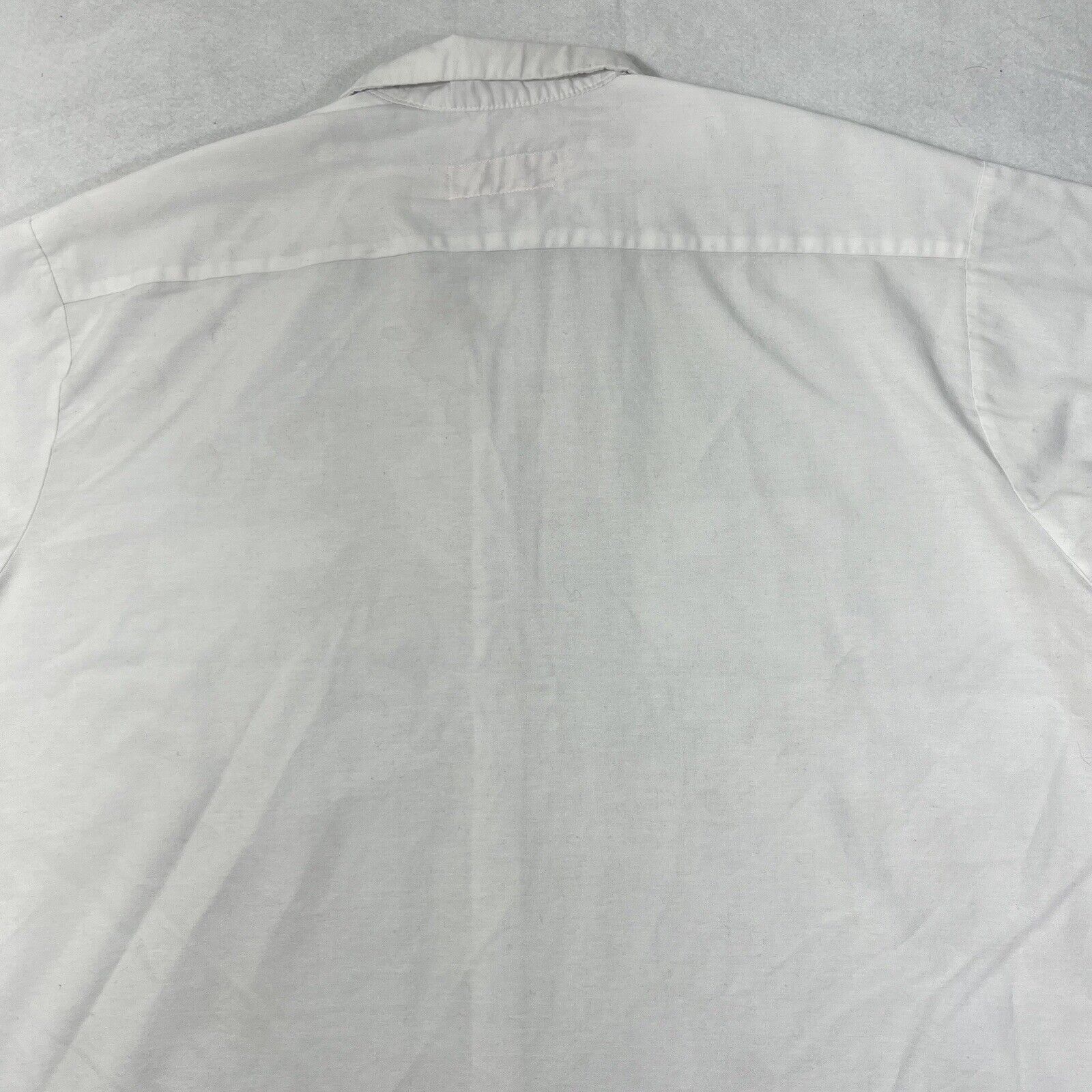 Disney Disney 5XL Cast Member White Button Short Sleeve Shirt Size US XXL / EU 58 / 5 - 10 Thumbnail