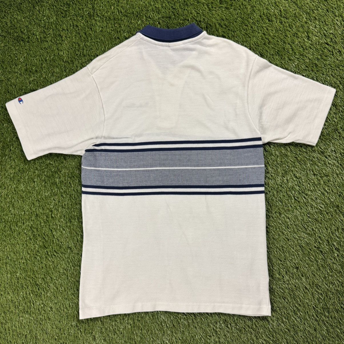 Champion Vintage 90s Champion Notre Dame Button Down Polo Shirt Size US L / EU 52-54 / 3 - 2 Thumbnail