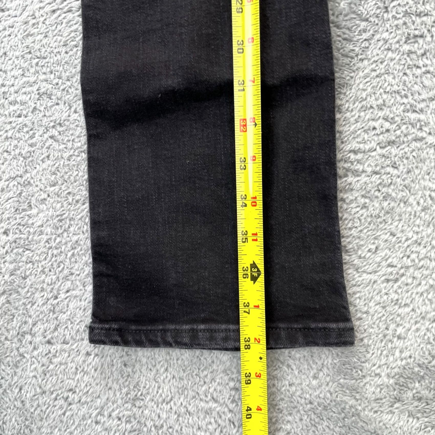 Vintage Aéropostale Jeans Womens 2R Black Bootcut Denim Cotton Stretch Dark Wash Jeans 5-Pocket Inseam 30 Regular Womens Size 26" / US 2 / IT 38 - 5 Thumbnail