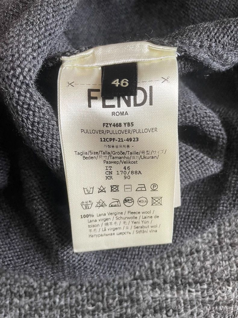 Fendi FENDI 46 Wool sweater vest Size US S / EU 44-46 / 1 - 8 Thumbnail