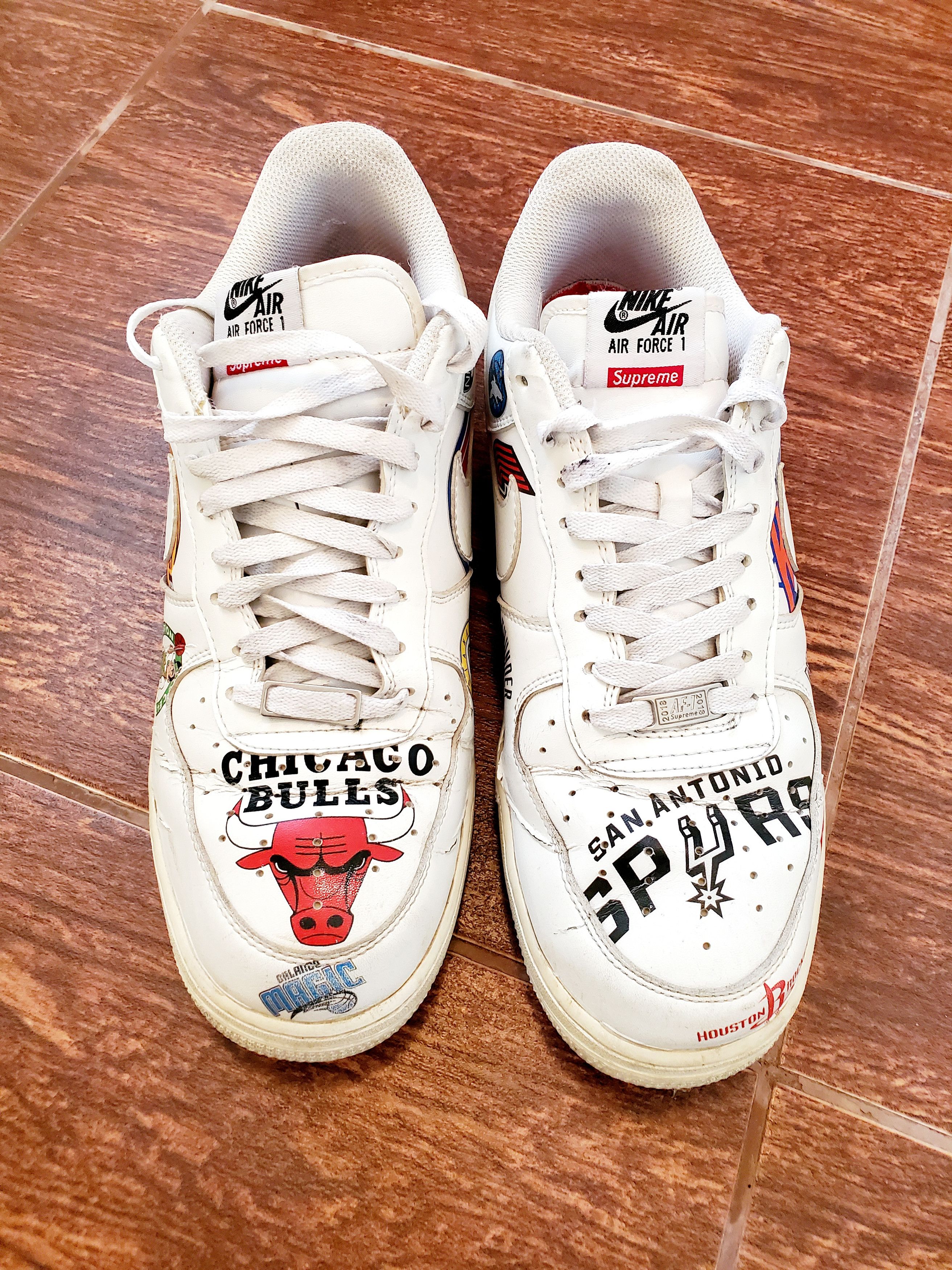 NIKE AIR FORCE X NBA X SUPREME size 46