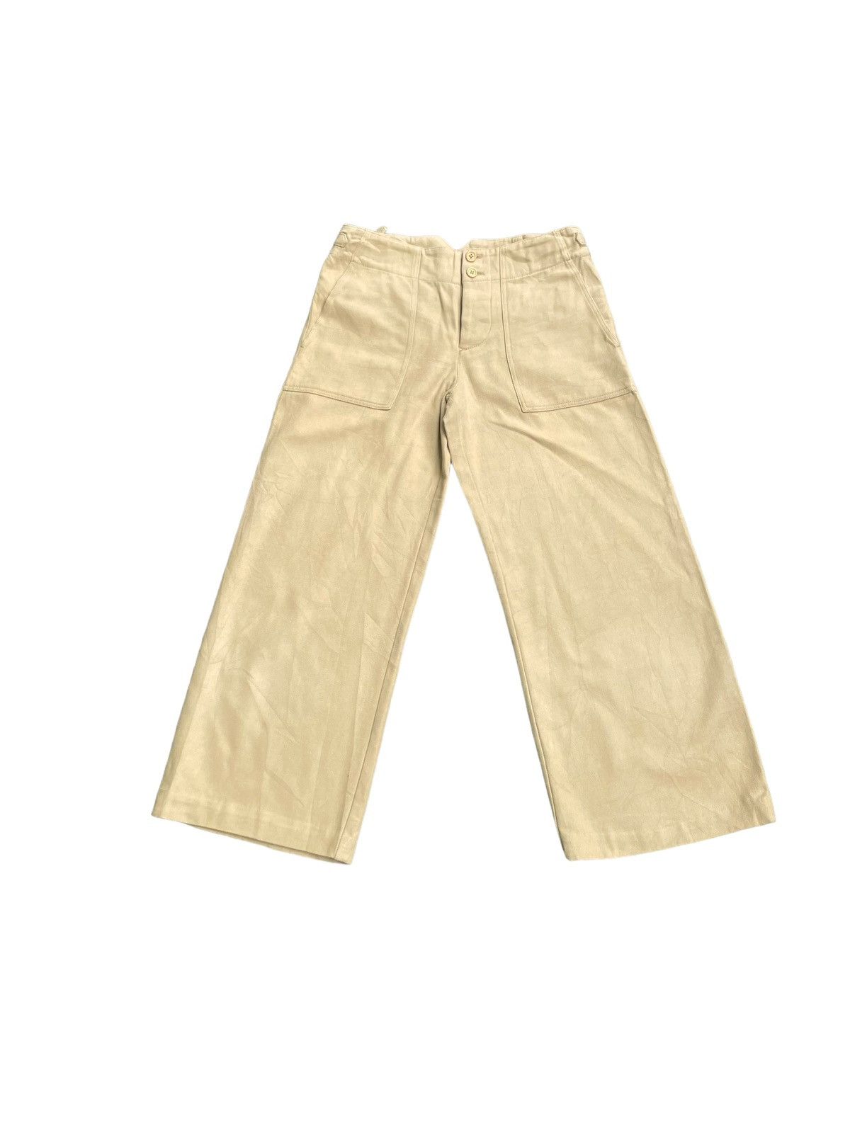 image of Archival Clothing Margaret Howell Trouser in Beige, Women's (Size 29)