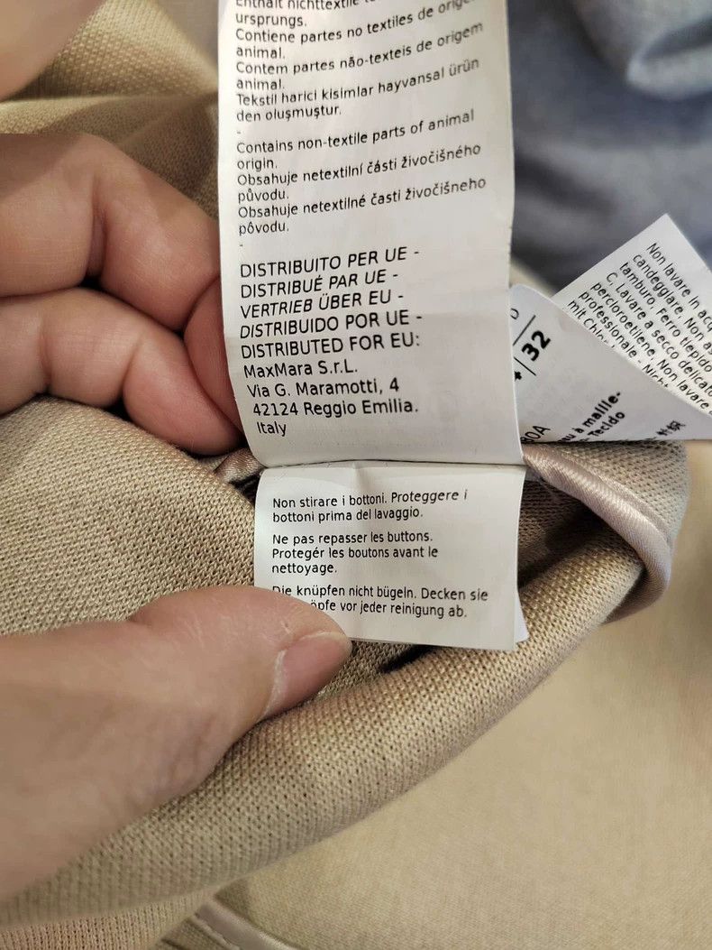Max Mara Max Mara Madame's light brown double-breasted coat with la Size S / US 4 / IT 40 - 8 Thumbnail
