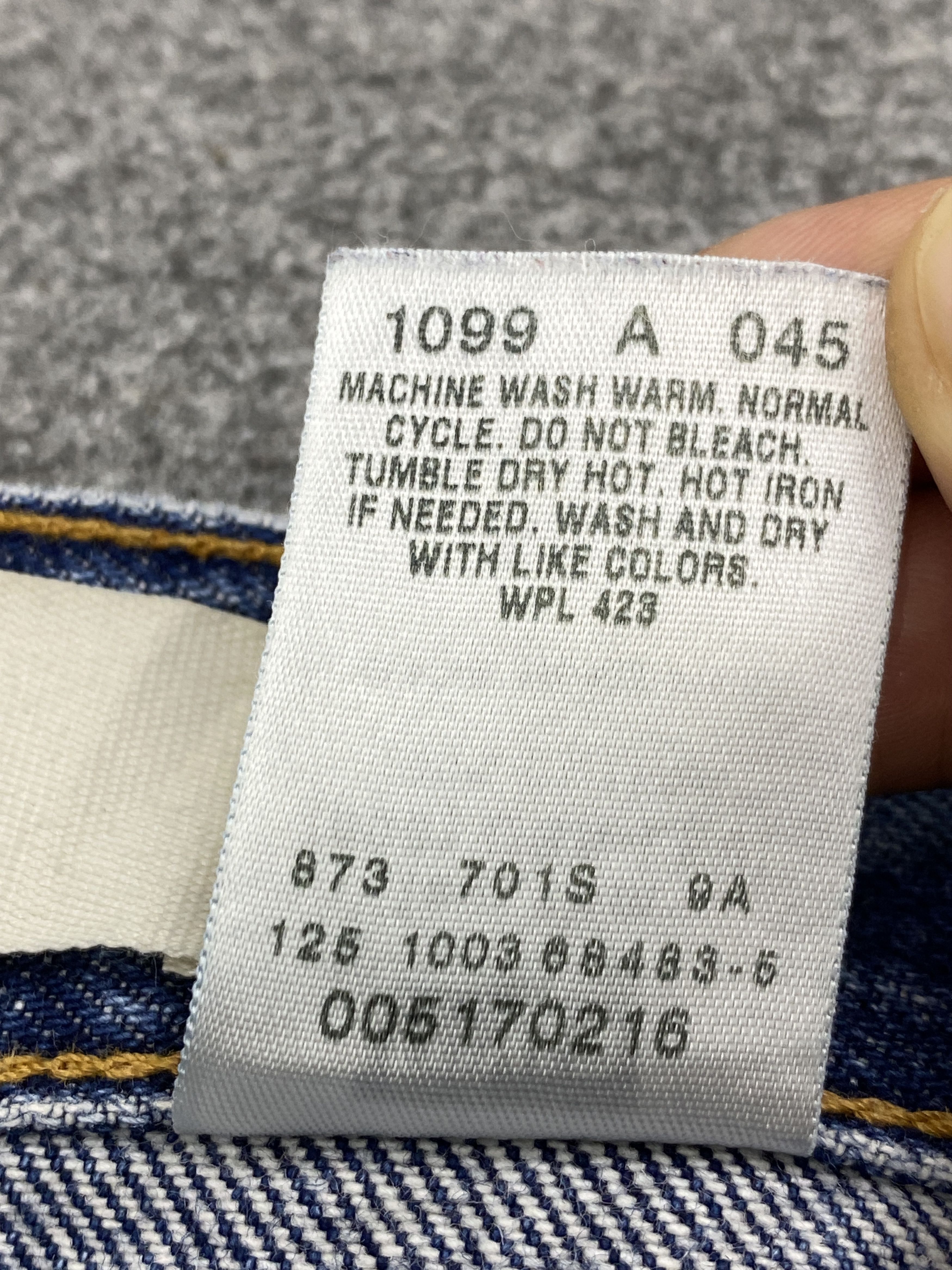 Levi's Faded Blue Vintage Levis 517 Flared Bootcut Denim DP2599 Size US 35 - 9 Thumbnail