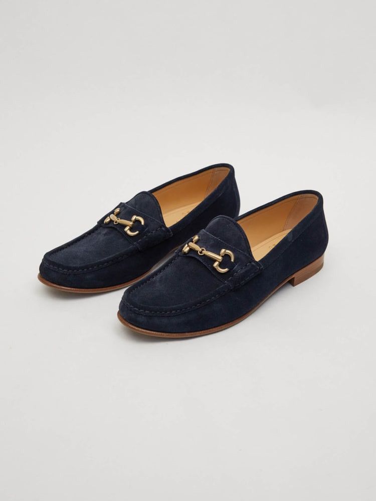 Brunello Cucinelli o1w1db10725 Pair Of Loafers in Navy Blue Size US 7 / EU 40 - 1 Preview