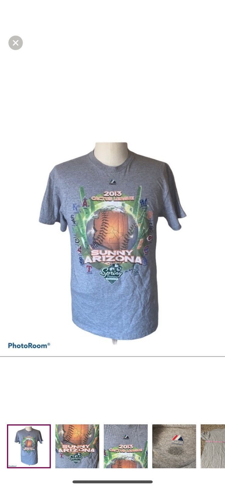 Majestic Majestic medium MLB baseball spring training tee Size US M / EU 48-50 / 2 - 1 Thumbnail