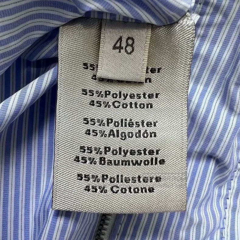 Hermes Hermes Rayure Blue and White Striped Shirt Size US M / EU 48-50 / 2 - 4 Thumbnail