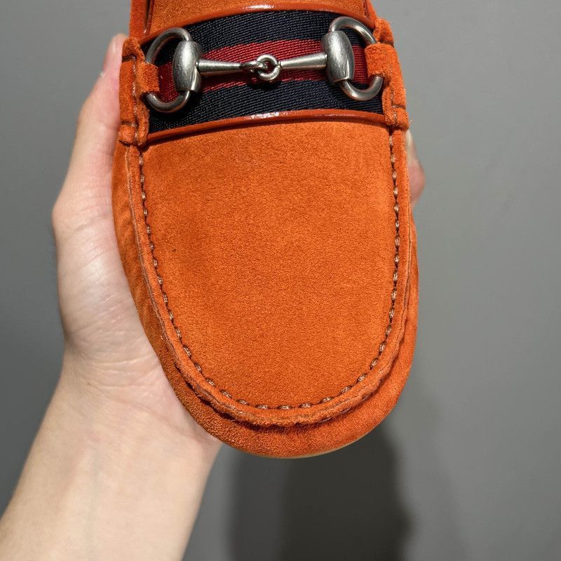 Gucci Gucci Stylish Red Flat Shoes - Size US 9.5 / EU 42-43 - 9 Thumbnail