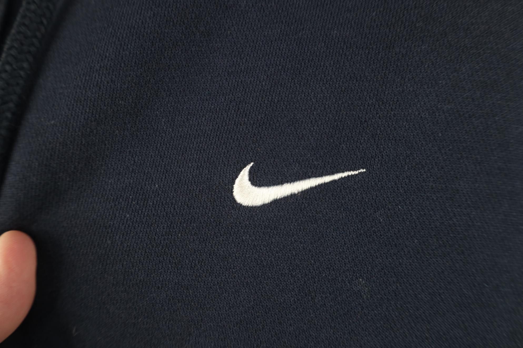 Nike Vintage Y2K Nike Scott Mini Swoosh Full Zip Hoodie Blue Size L / US 10 / IT 46 - 9 Thumbnail