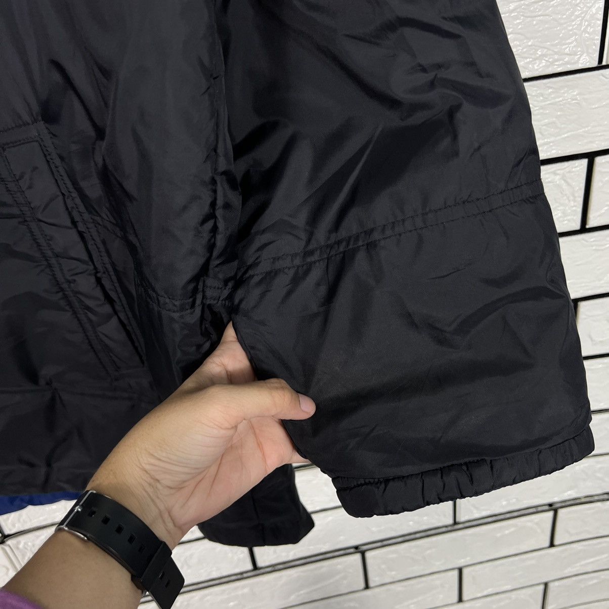 Vision Streetwear 90's VISION STREET WEAR Reversible Hooded Jacket #4061-C185 Size US L / EU 52-54 / 3 - 9 Thumbnail