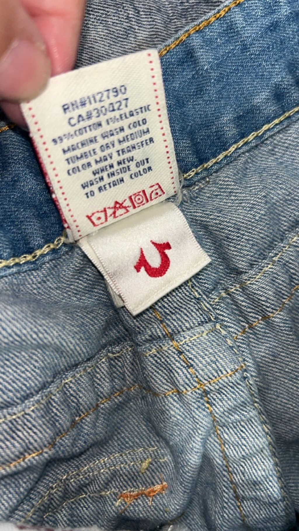True Religion Women's True Religion Blue Jean Shorts Size 28 Size 28" / US 6 / IT 42 - 6 Thumbnail