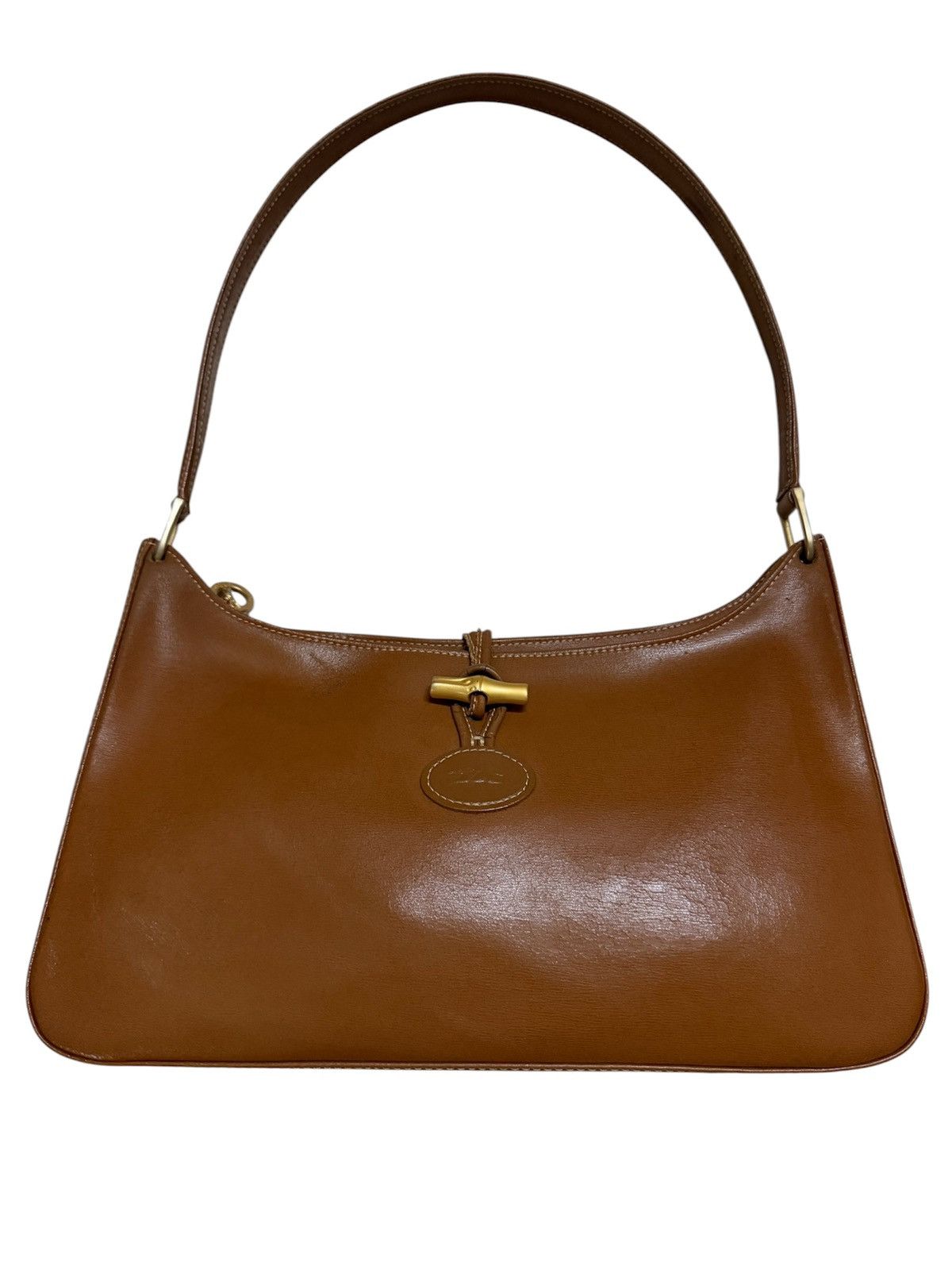 Longchamp Luxury Longchamp Roseau Leather Handbag Size ONE SIZE - 1 Thumbnail