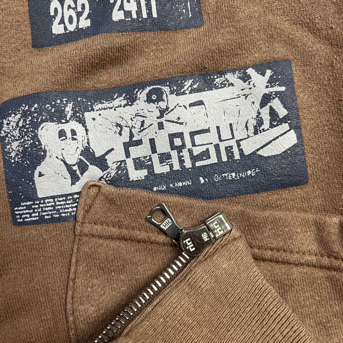 20471120 2000s Calibalism? - Riri Zips Patchwork Zip Hoodie Size US M / EU 48-50 / 2 - 8 Thumbnail