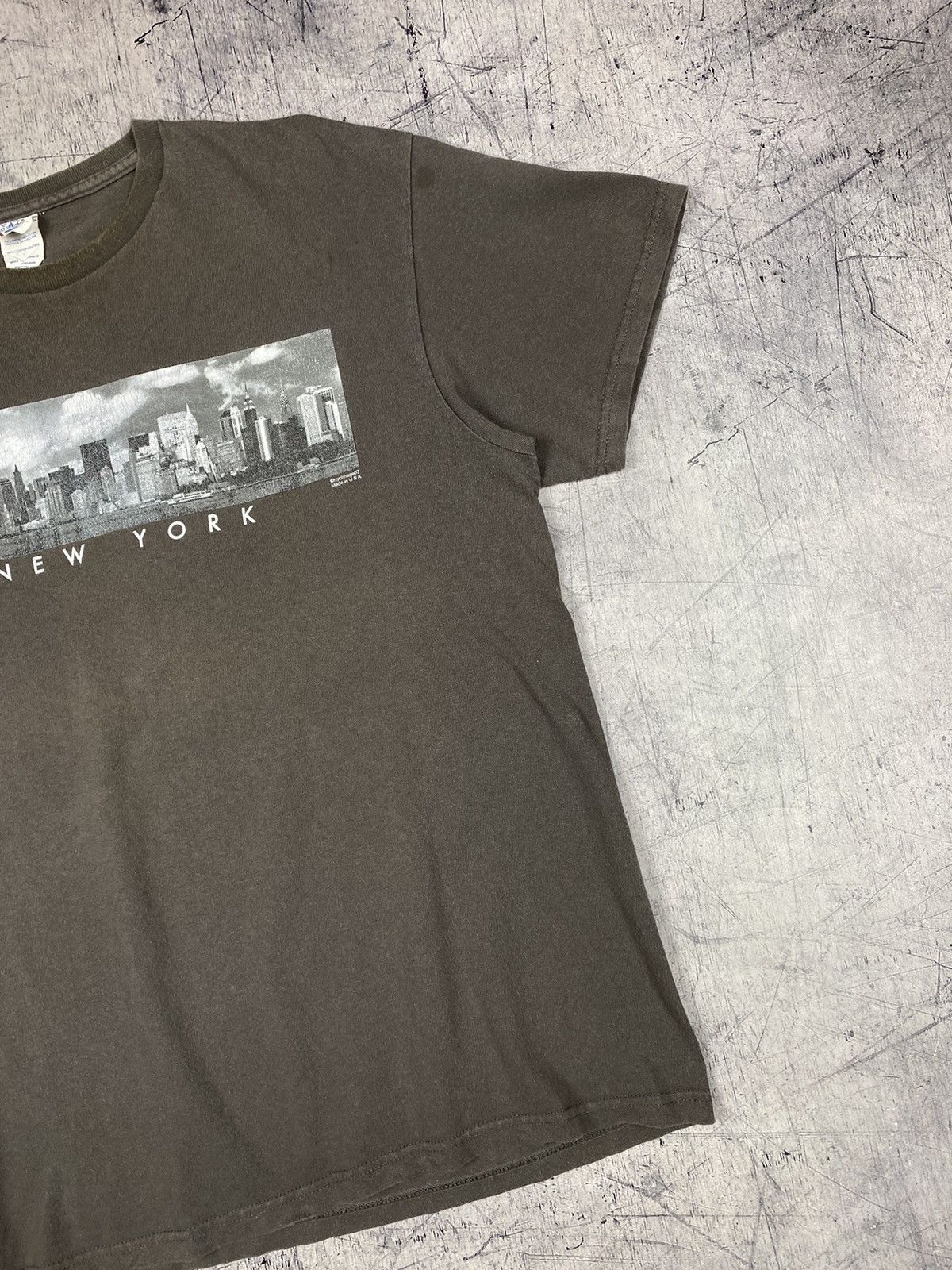Other Vintage New York made in USA Hype Tee T Shirt Size US L / EU 52-54 / 3 - 4 Thumbnail