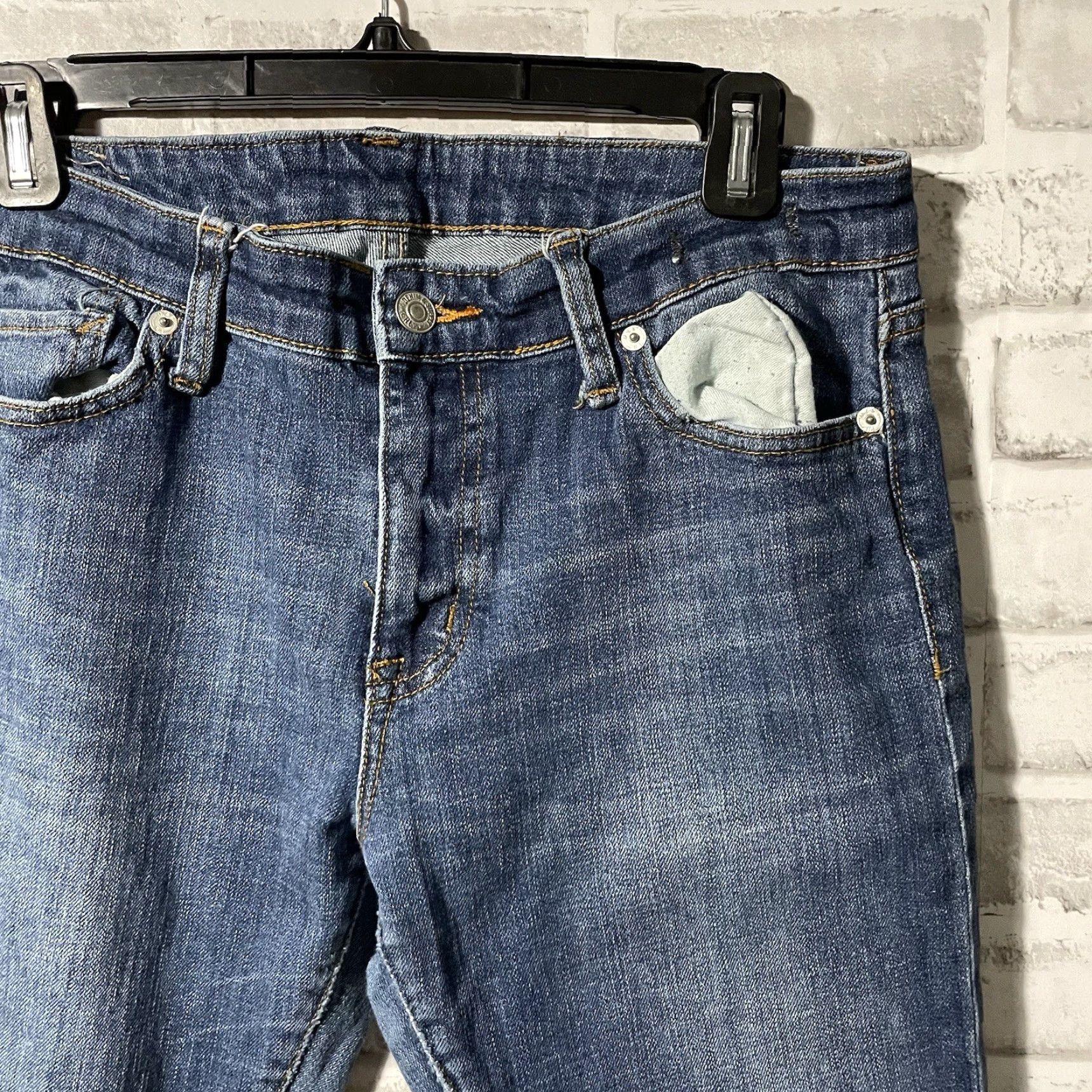 Ralph Lauren Ralph Lauren DENIM & Supply Jeans Women 31x30 Blue Straight Skinny Cotton Denim Size 24" / US 00 / IT 34 - 2 Thumbnail