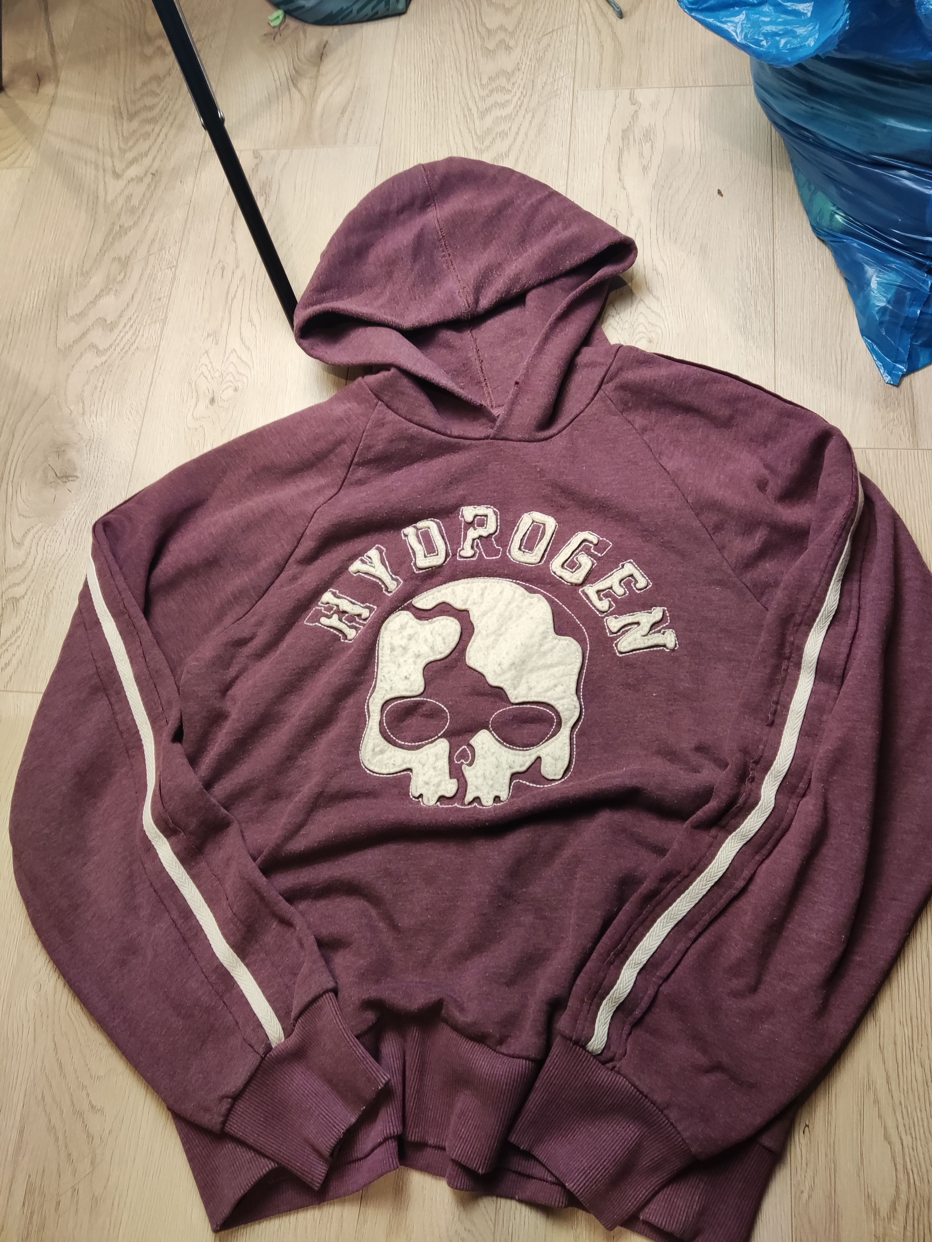 Hysteric Glamour HYDROGEN PATCHWORK SKULL HOODIES SWEATSHIRT Size US L / EU 52-54 / 3 - 16 Thumbnail