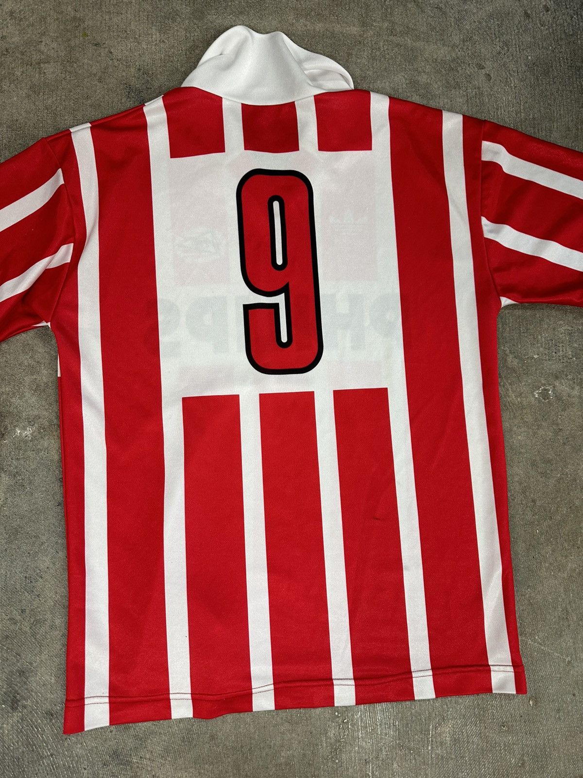 Adidas × Vintage Adidas 90-91 PSV Eindhoven Soccer Jersey Kit Maglia RARE Size US M / EU 48-50 / 2 - 13 Thumbnail