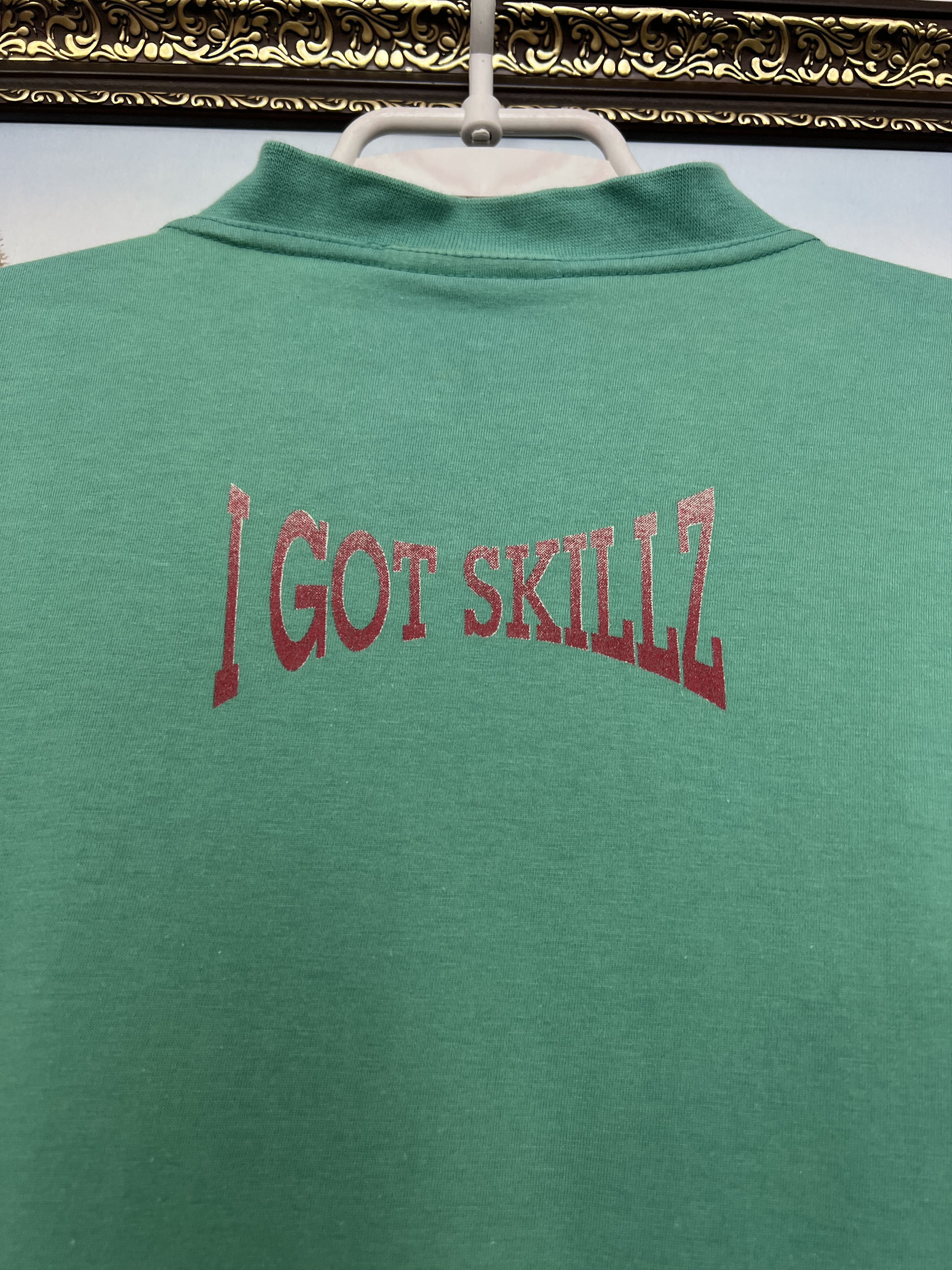 Adidas Vintage 90's Adidas Football NFL I Got Skillz Shirt Tee Size US L / EU 52-54 / 3 - 12 Thumbnail