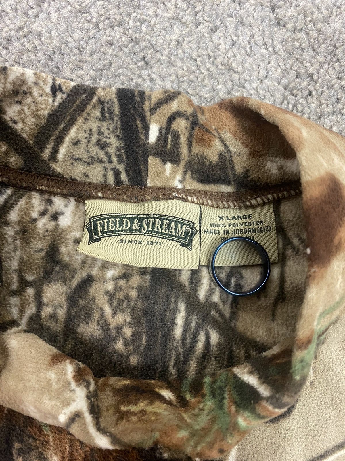 Realtree × Vintage Realtree camo fleece long sleeve mockneck Size US XL / EU 56 / 4 - 2 Thumbnail