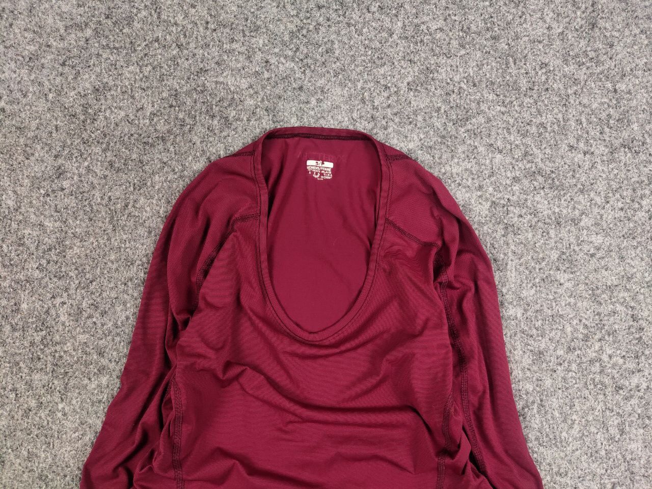 Arc'teryx Vintage Arc'teryx Top LS Women's long sleeve Burgundy Shirts Size S / US 4 / IT 40 - 8 Thumbnail