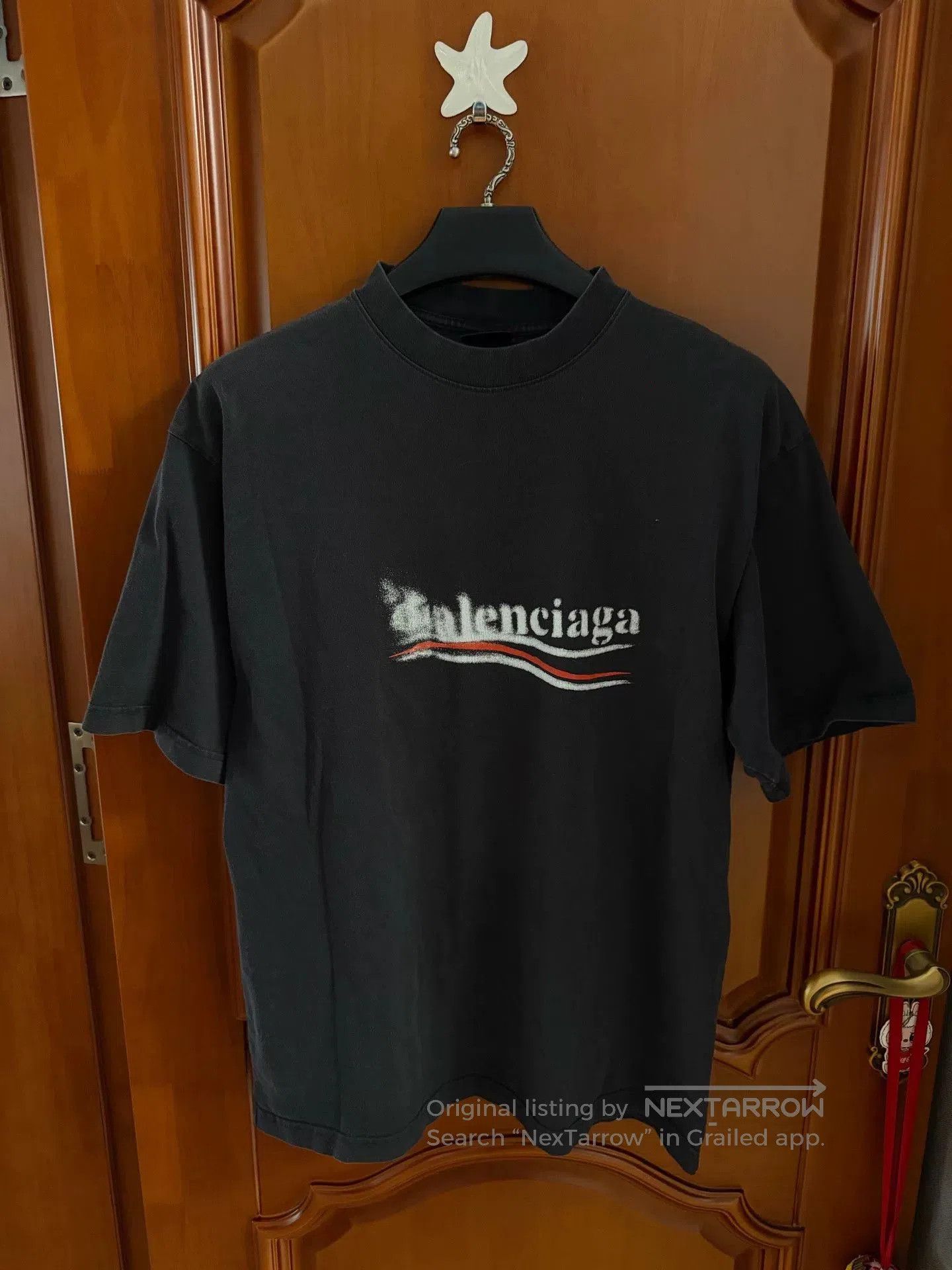 Balenciaga Balenciaga Black Wave Print T. Size US S / EU 44-46 / 1 - 1 Thumbnail