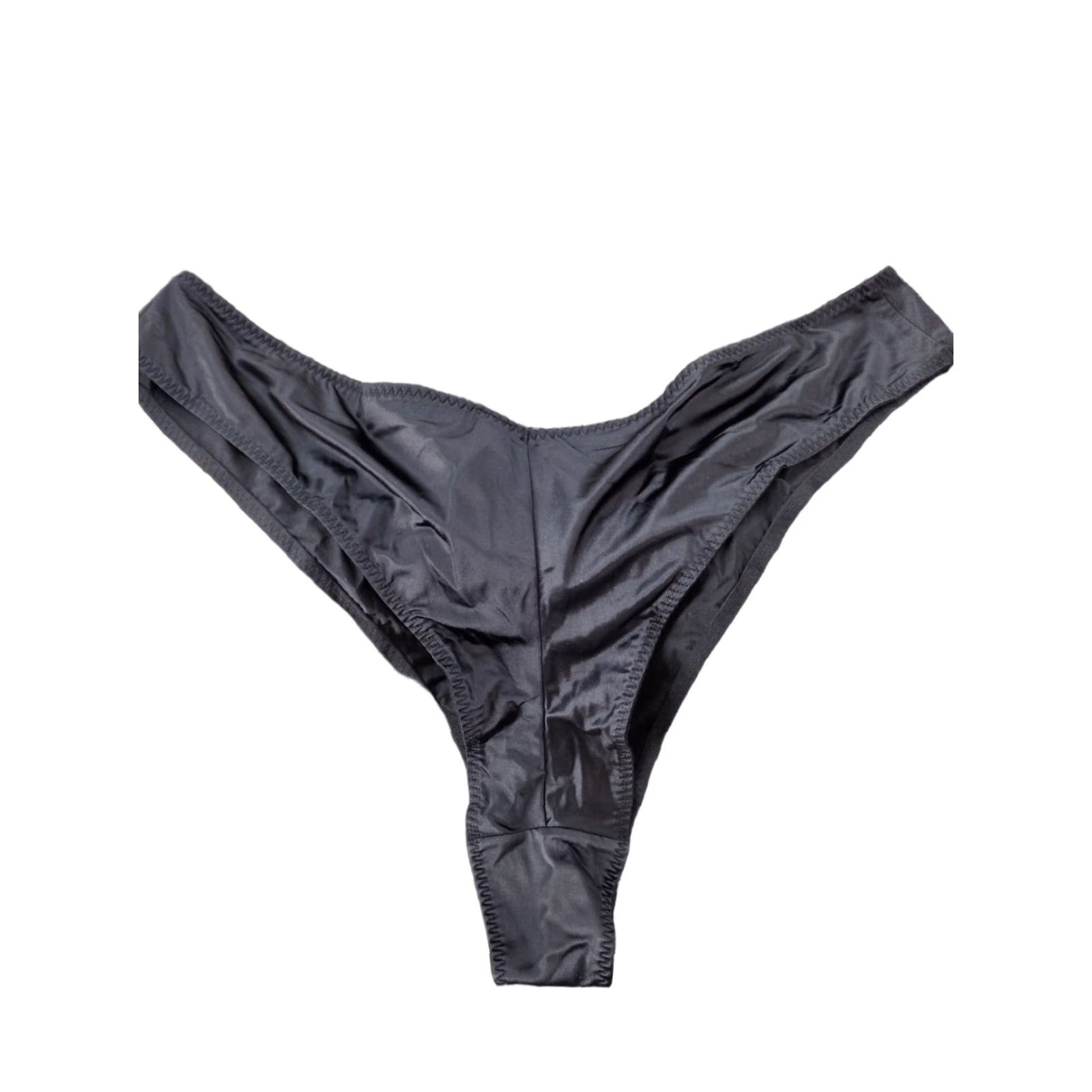 SKIMS Skims Panties Cheeky Onyx 4X Plus Size Women's Low Rise Solid Color Underwear—Machine Washable, Lightweight, Opaque, Sexy, 1 Pack Size 40" / US 18 - 1 Thumbnail