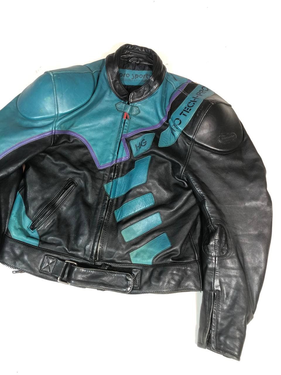 Hein Gericke Hein Gericke Avangarde Racing Moto Leather Jacket Vintage Size US L / EU 52-54 / 3 - 5 Thumbnail