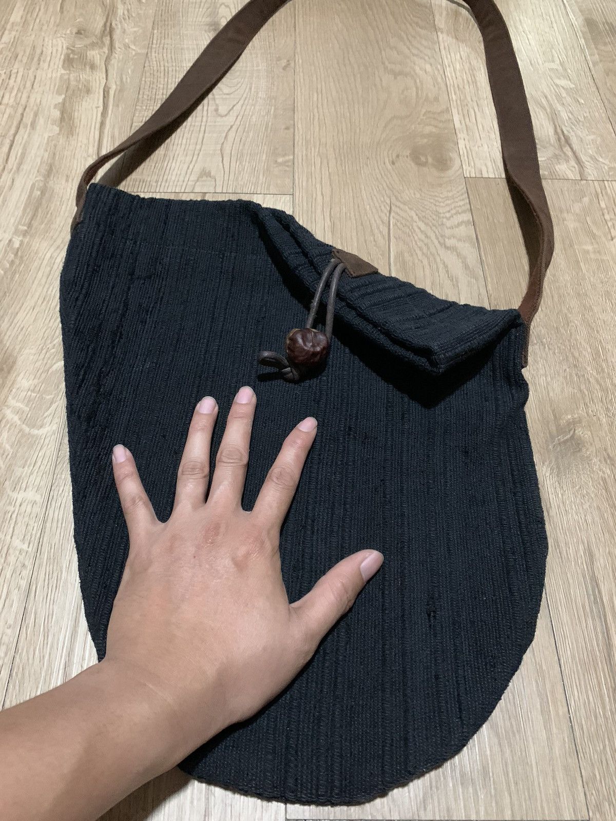 Japanese Brand Kapital Style Sling Bag Thick Material Size ONE SIZE - 8 Thumbnail