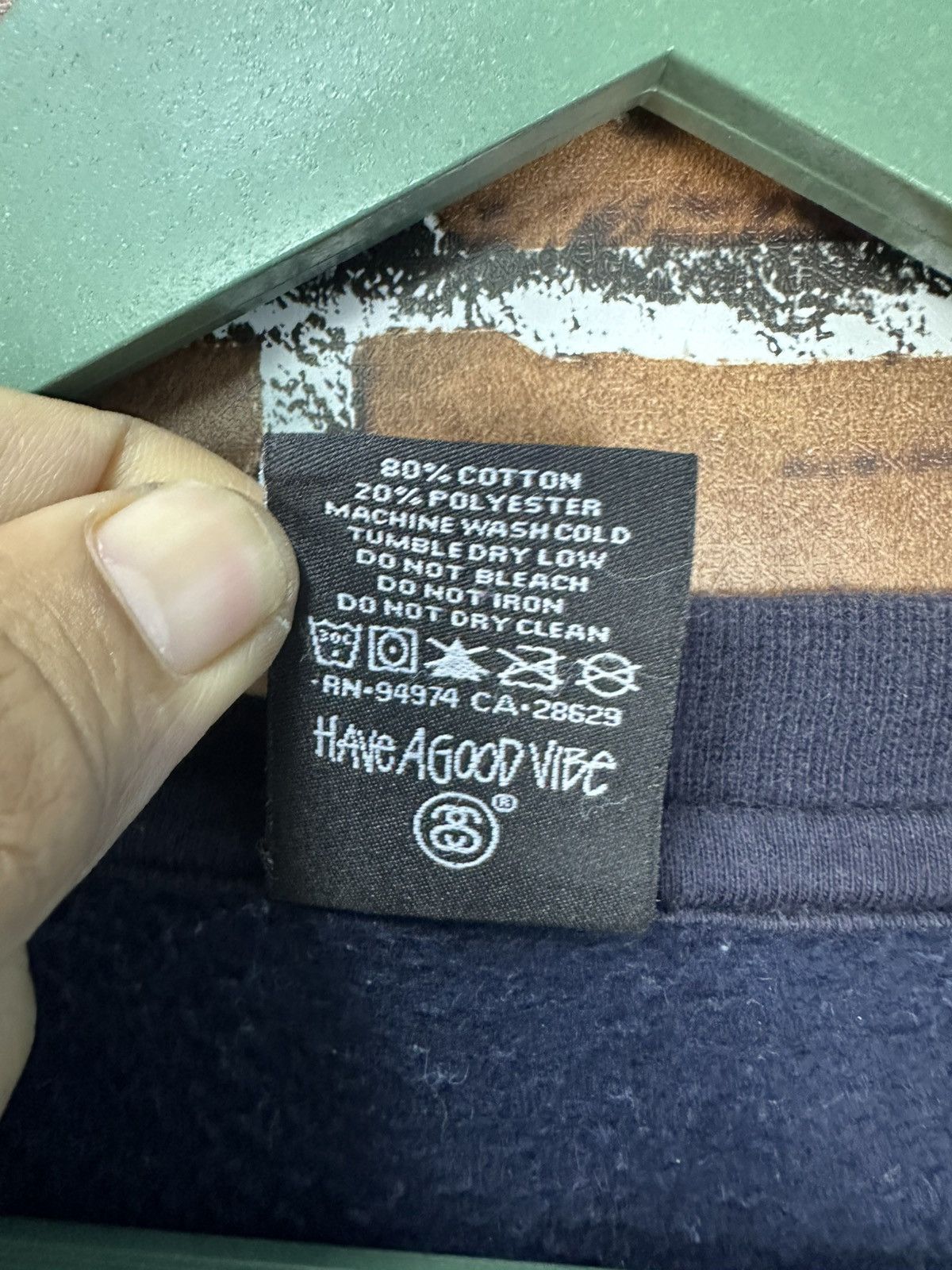 Stussy Stussy Camo Logo Crewneck Sweatshirt Z333 Size US M / EU 48-50 / 2 - 8 Thumbnail