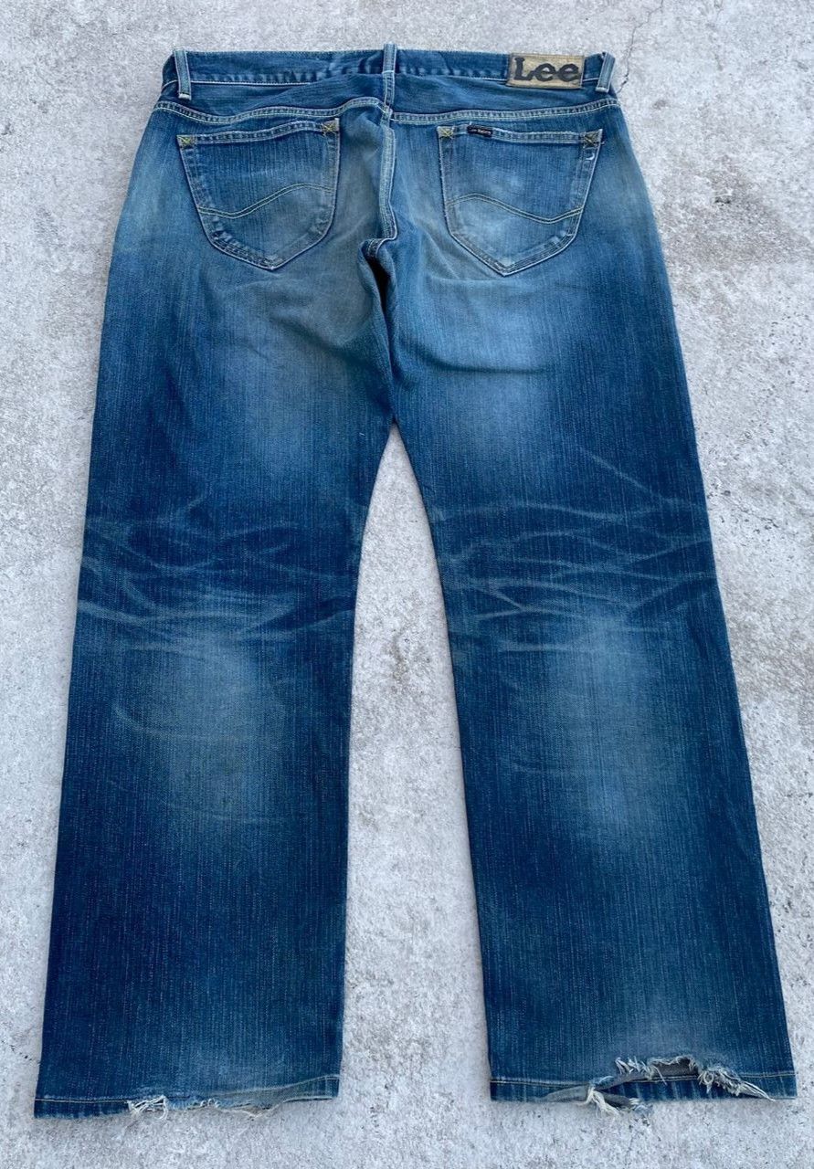 Lee Vintage Lee Riders Dismtressed Denim Size US 38 / EU 54 - 3 Thumbnail