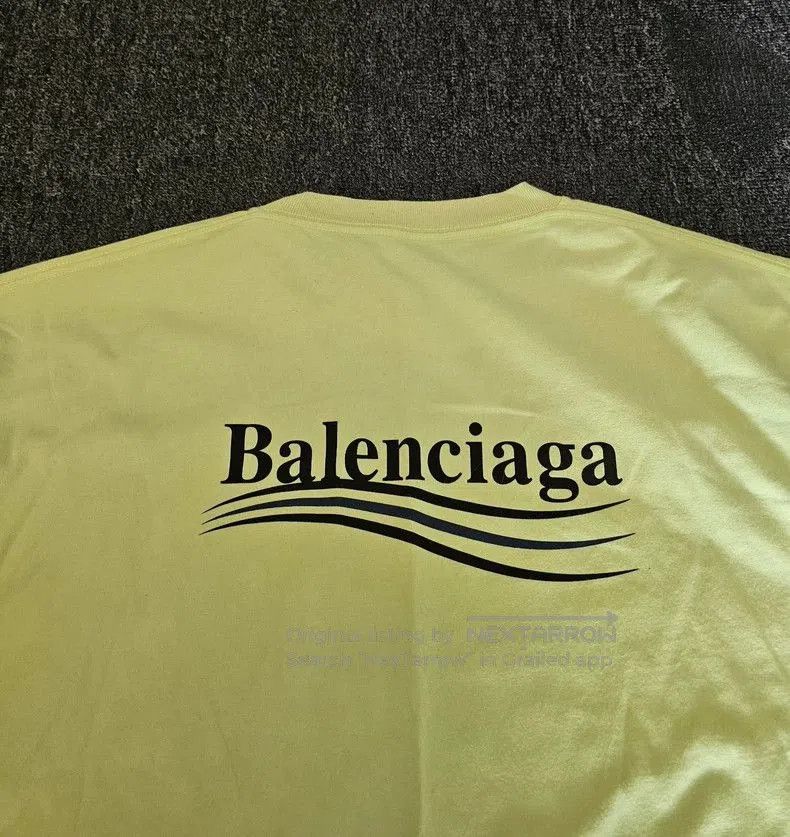 Balenciaga Balenciaga Men's Oversize Cola T. Size US M / EU 48-50 / 2 - 6 Thumbnail