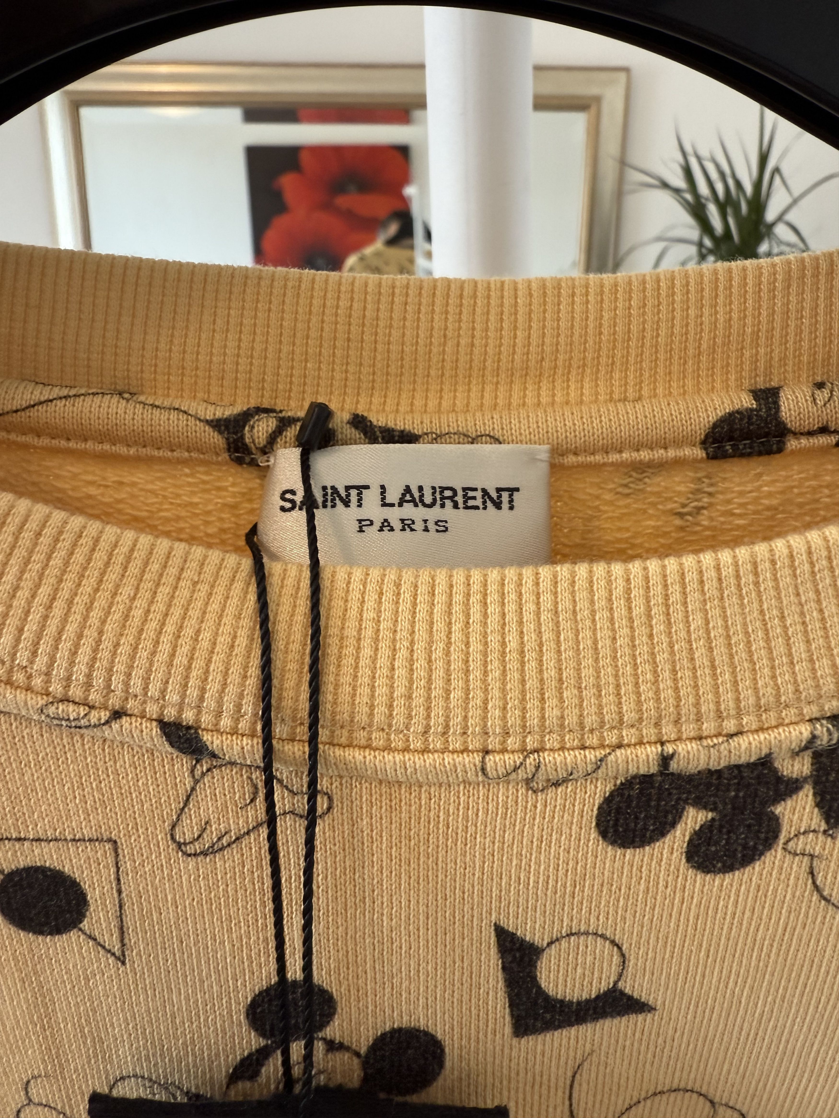 Saint Laurent Paris Saint Laurent x Disney Mickey Mouse Sweater Size US S / EU 44-46 / 1 - 9 Thumbnail